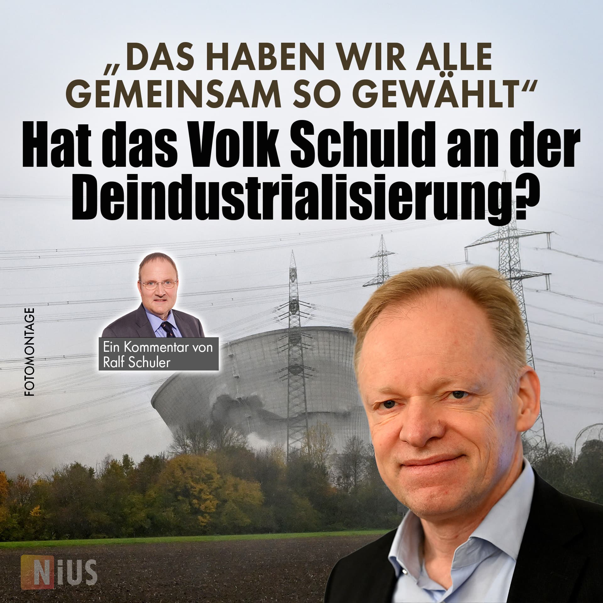 „Das haben wir alle gemeinsam so gewählt“: Hat das Volk Schuld an der Deindustrialisierung?