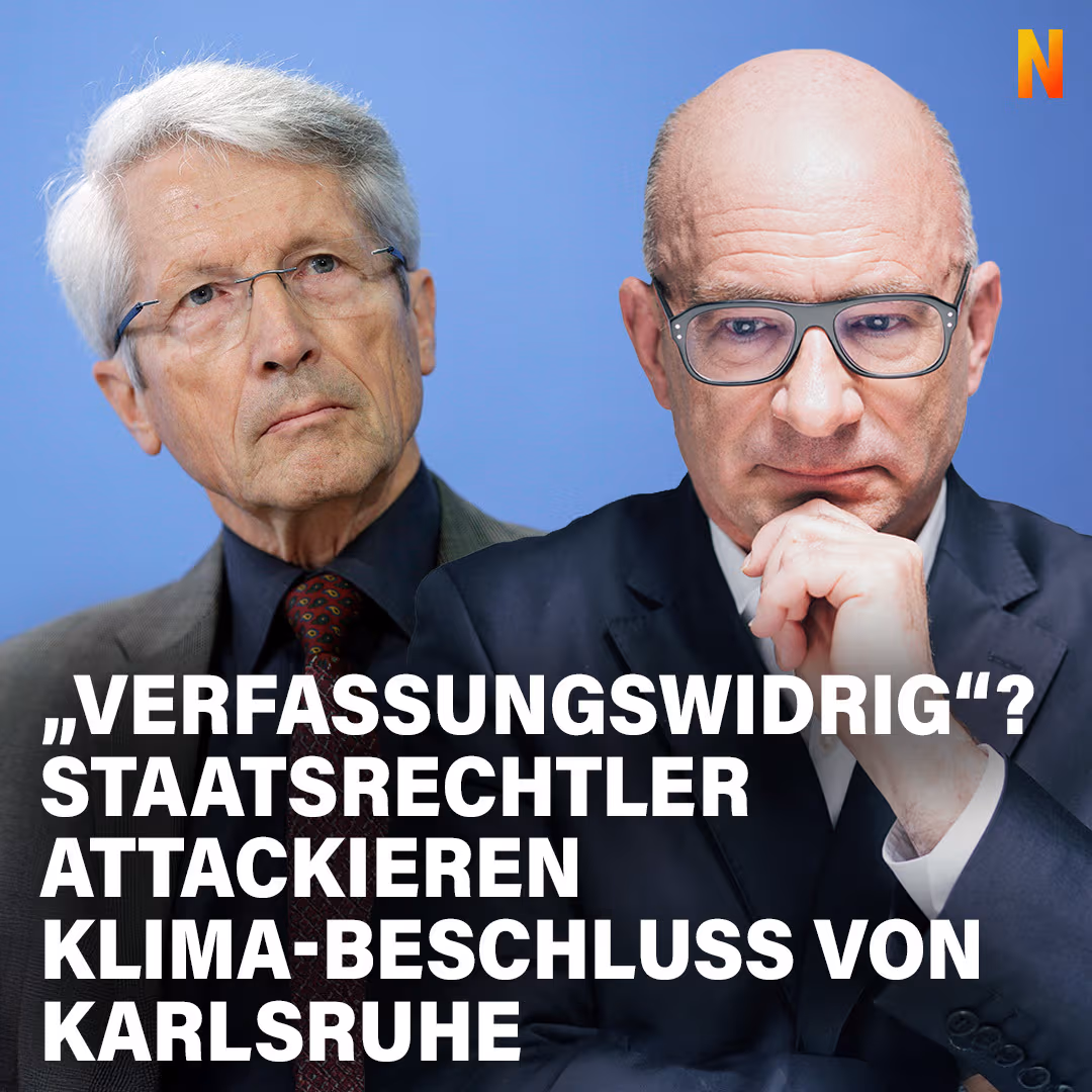 „Verfassungswidrig“? Staatsrechtler attackieren Klima-Beschluss von Karlsruhe