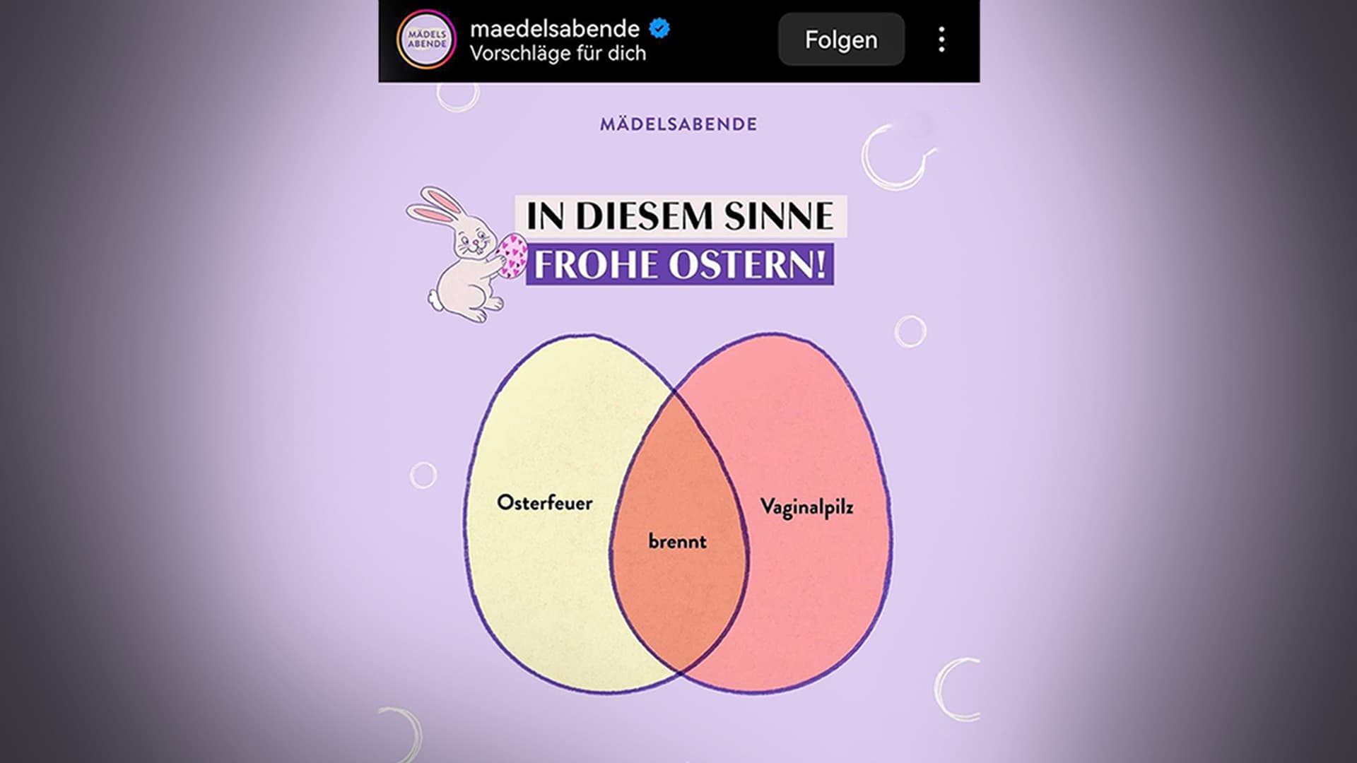 Von unseren Gebühren bezahlt: ARD vergleicht Osterfeuer mit Vaginalpilz