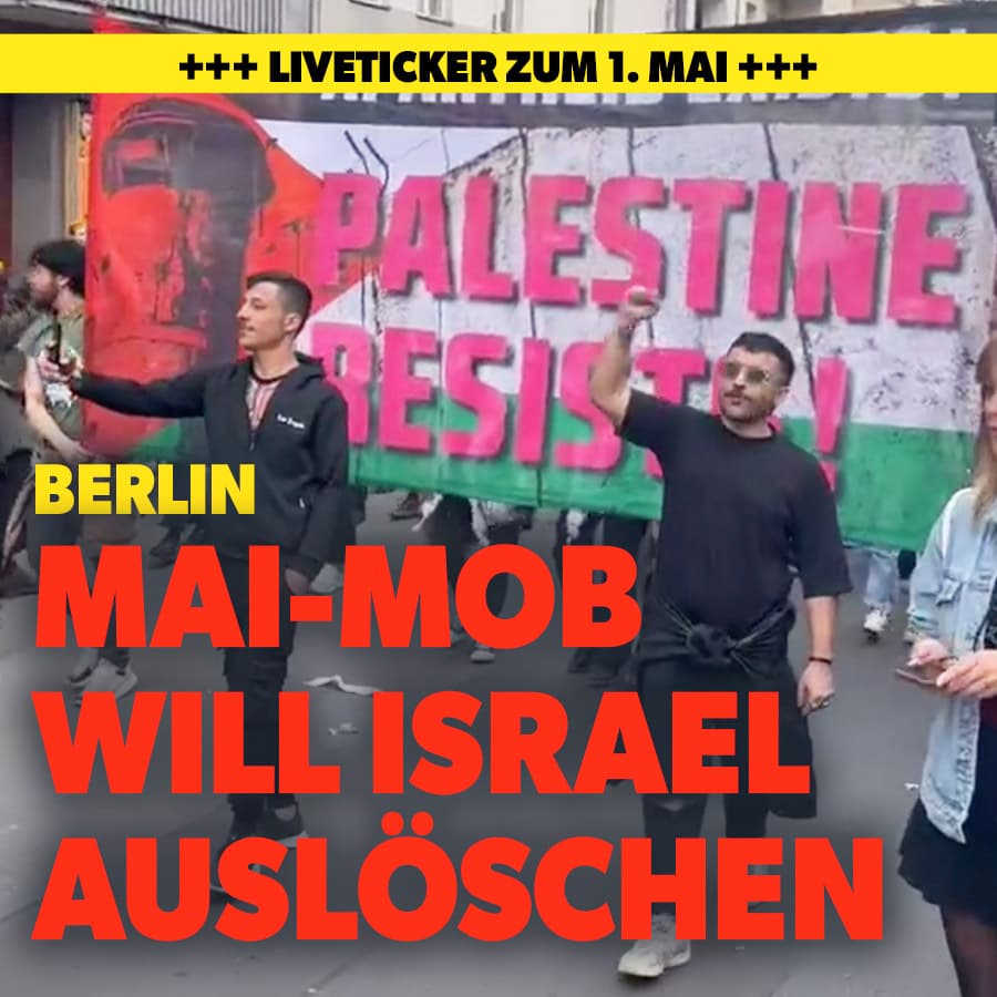 Berlin: Linksextreme 1. Mai-Demo beendet