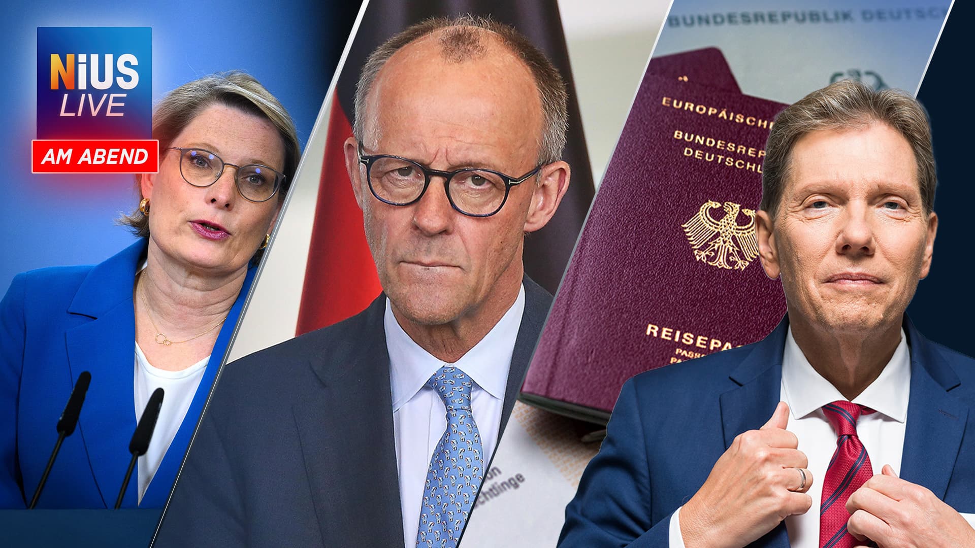Am Freitag bei NIUS Live am Abend: Regierung wirbt aktiv für schnelle Einbürgerung