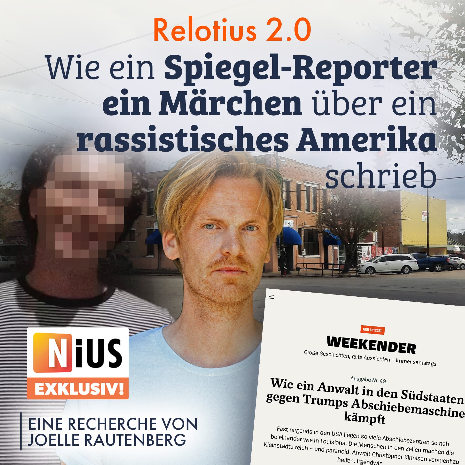 Wie ein Spiegel-Reporter ein Märchen über ein rassistisches Amerika schrieb