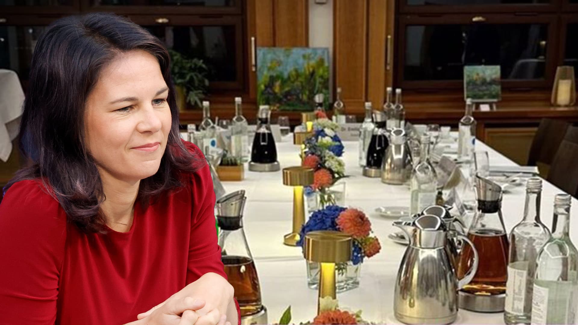 Annalena und ihre antisemitischen Mitesser: Die Außenministerin lädt Israelhasser zum Dinner