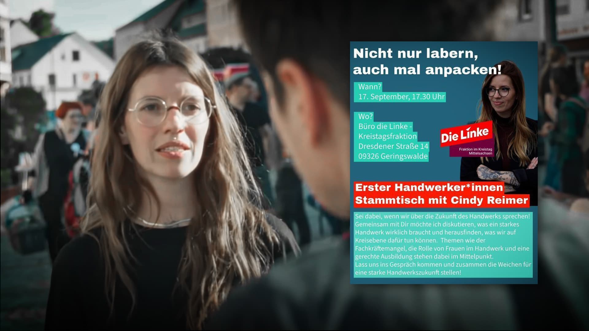 Dunja Hayali interviewt Aktivistin – und verschweigt, dass sie Linken-Politikerin ist