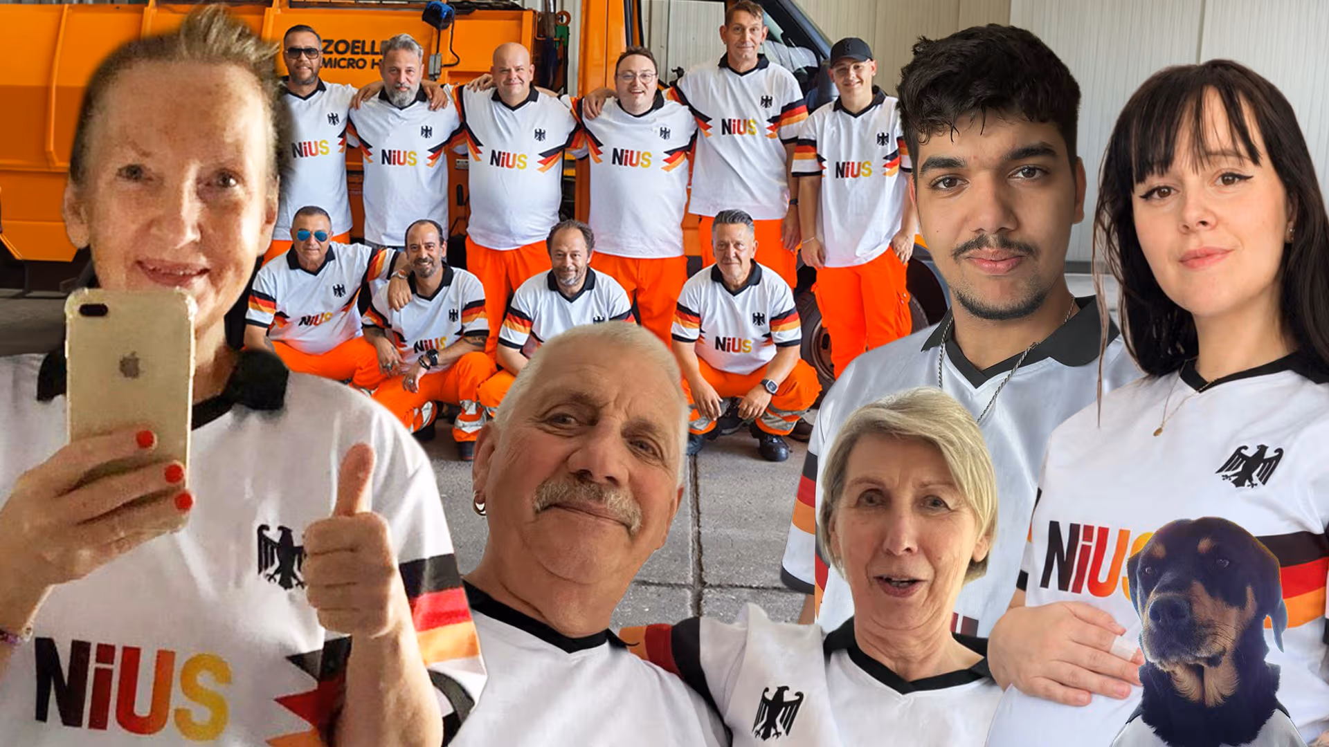 Ganz Deutschland trägt das NIUS-Trikot