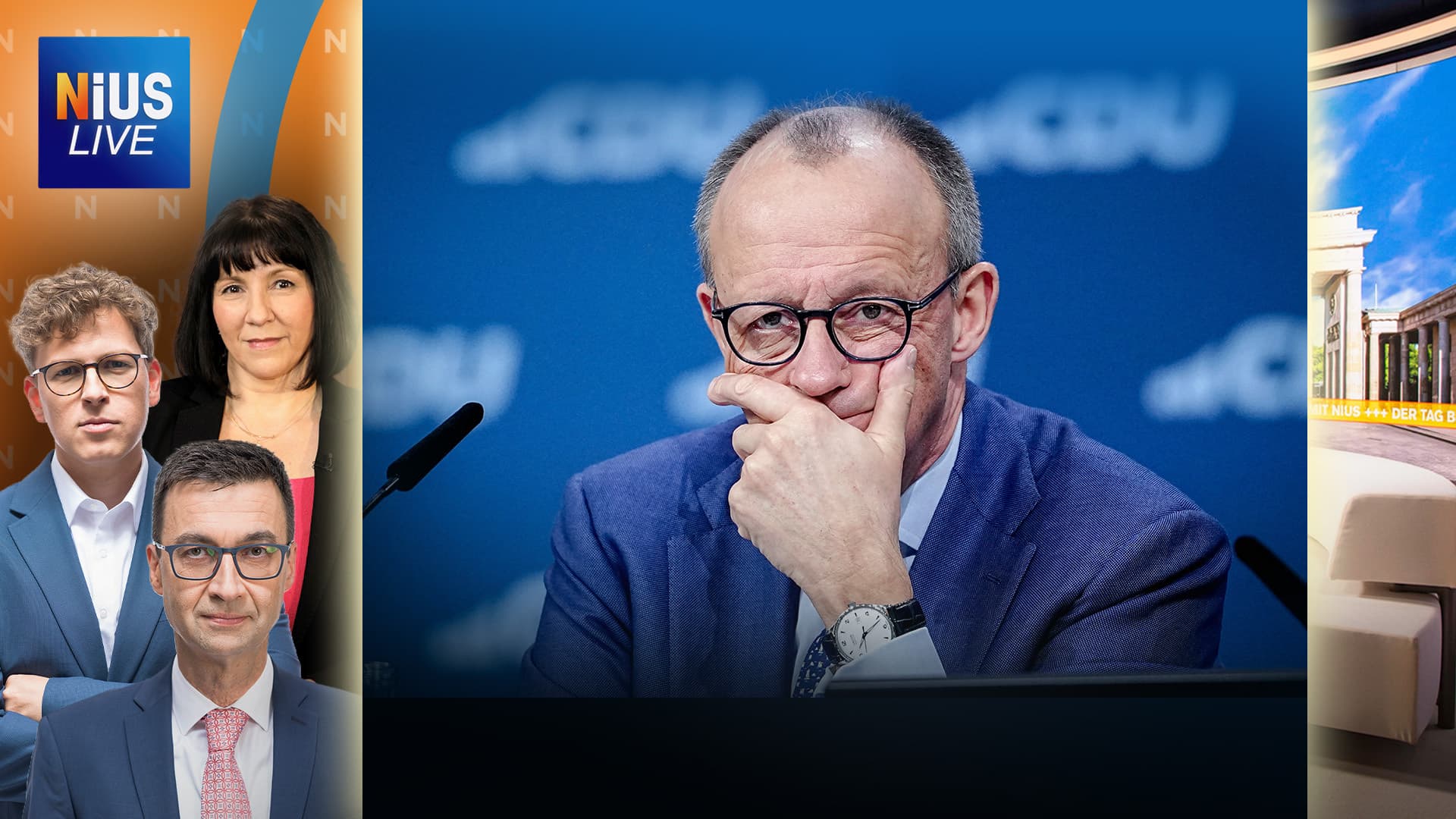 Das war NIUS Live am Dienstagmorgen: Ein Jahr nach der Wahl – Merz’ Wirtschaftsbilanz