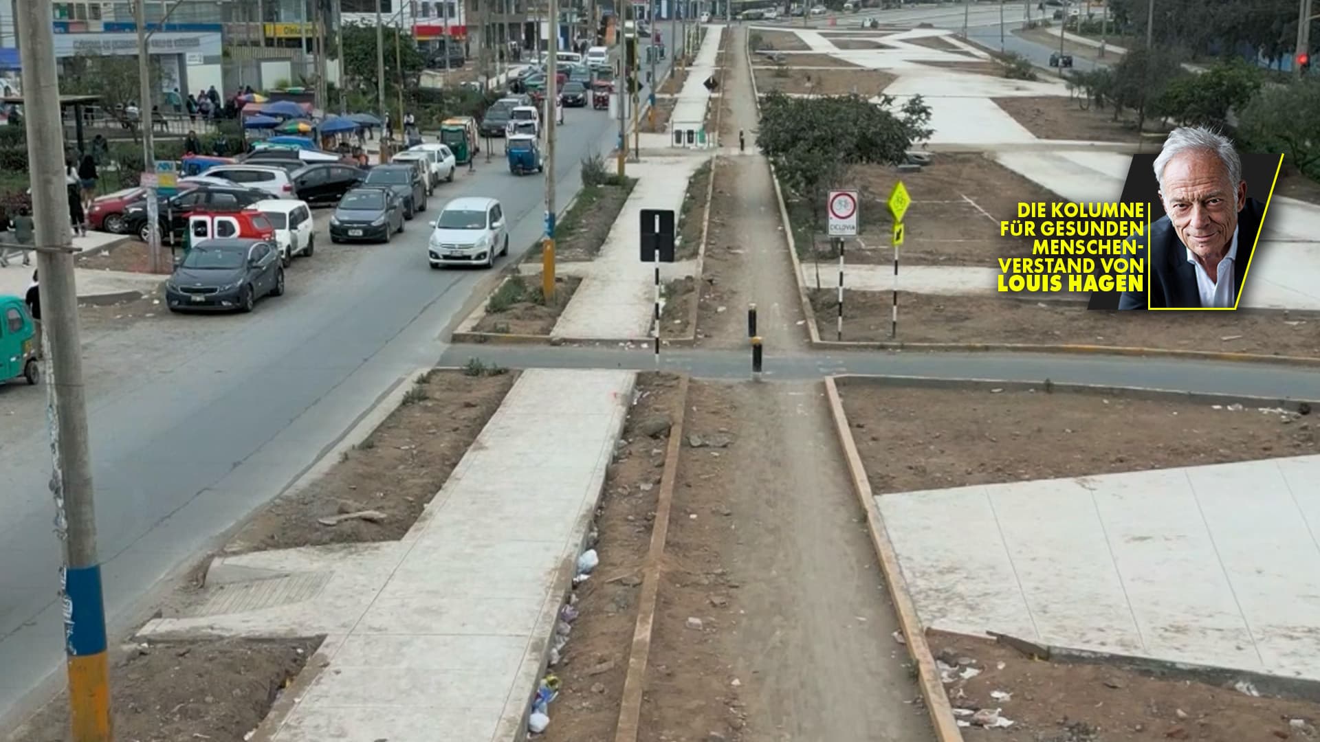 Dabei wollte der Verkehrsminister investieren! 20 Millionen Euro für Radwege in Peru, aber Deutschland hat KEIN Geld für Radwege