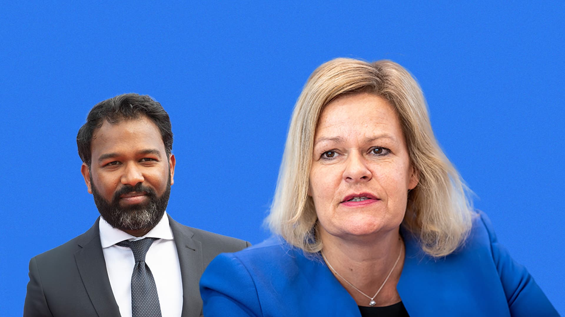 Nach „Gestapo“ Entgleisung: Faeser stellt sich gegen ARD-Moderator