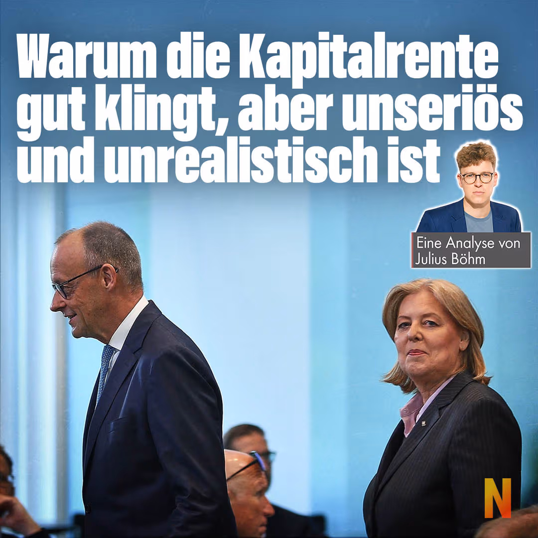Warum die Kapitalrente gut klingt, aber unseriös und unrealistisch ist