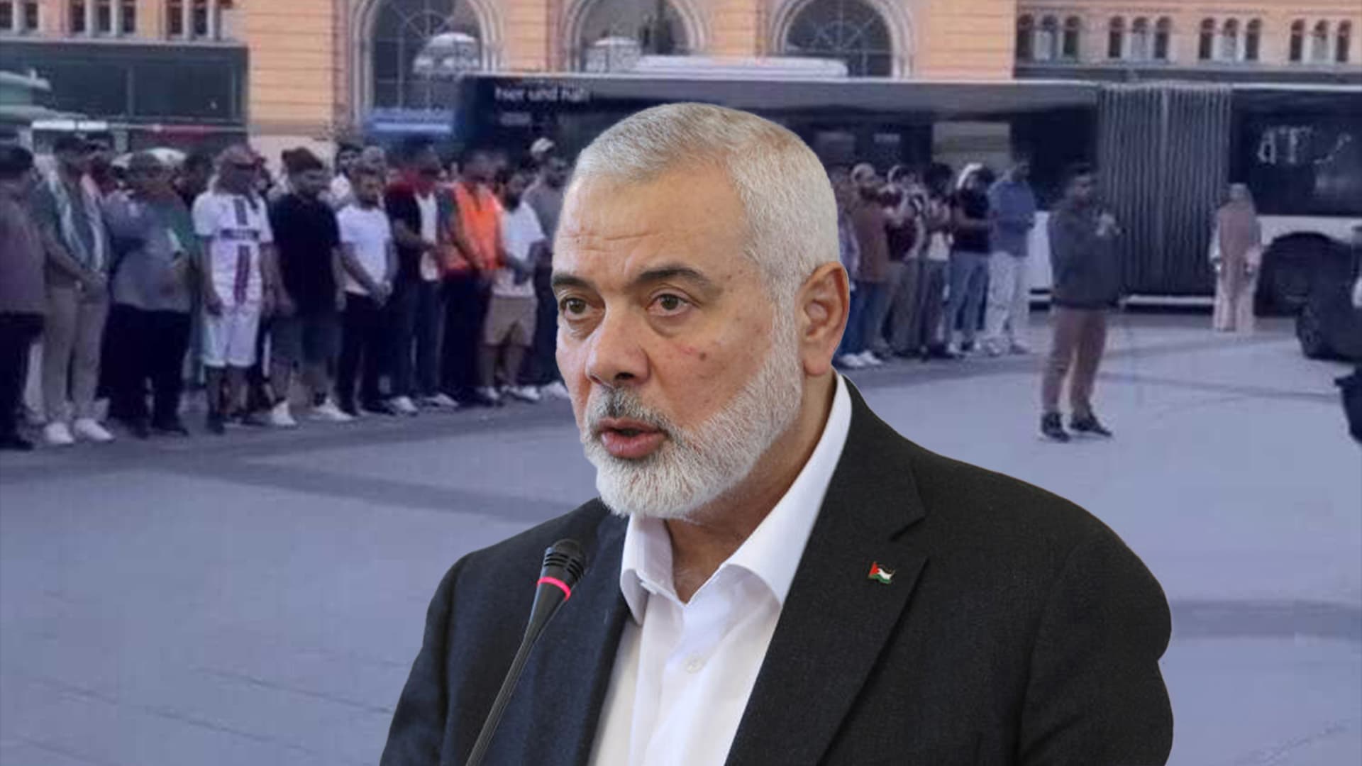 Polizei schaut weg: Trauergebet in Hannover für toten Hamas-Chef Haniyeh