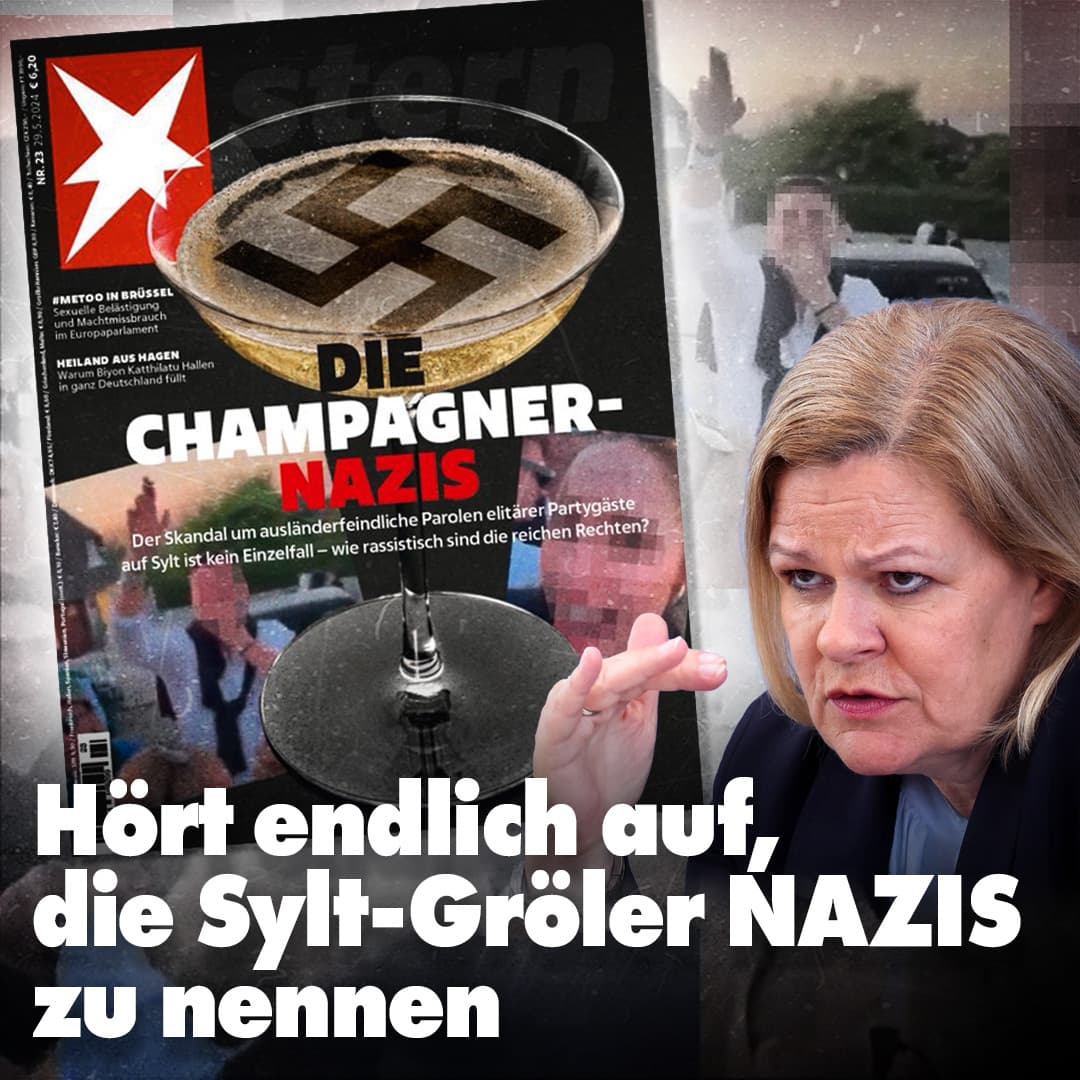 Die Sylt-Gröler: Hört endlich auf, sie Nazis zu nennen!