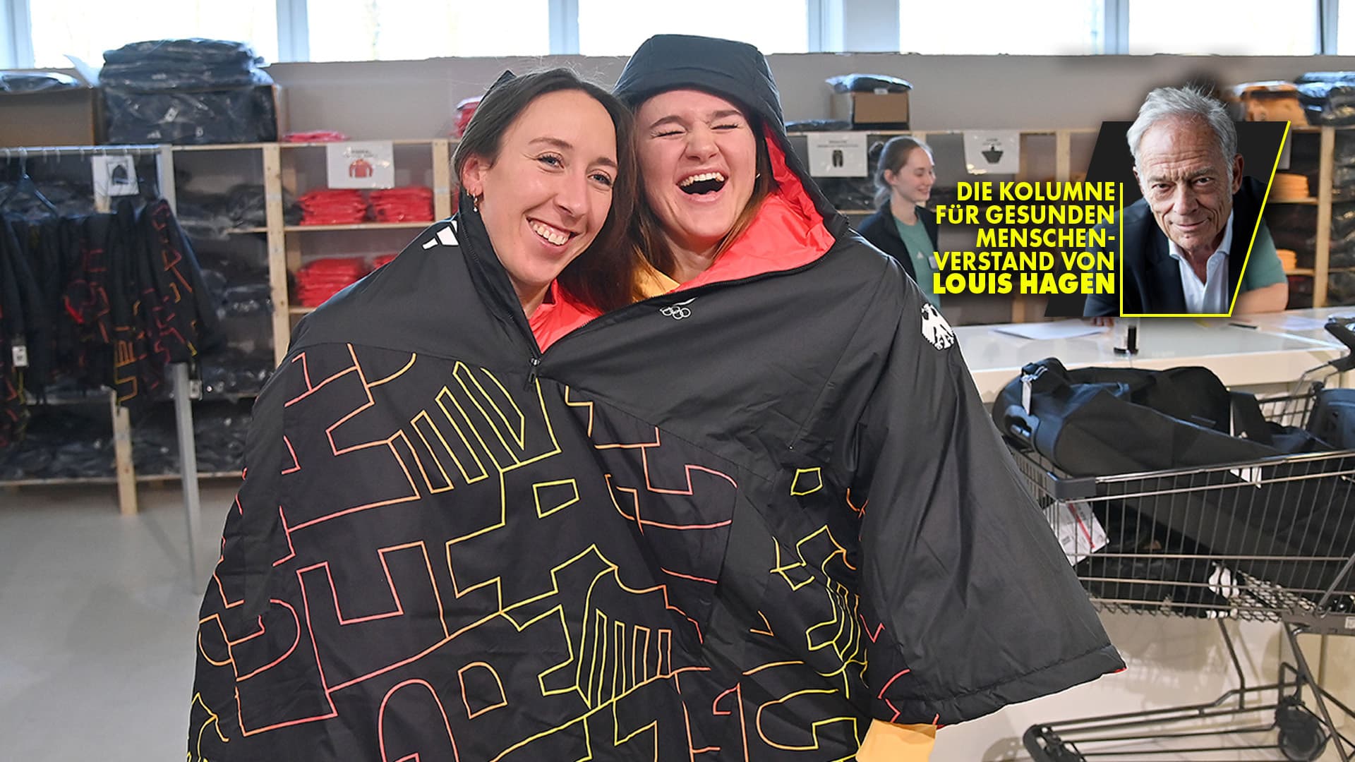 Olympia-Outfits: Deutsche Selbstverzwergung – alles in einer Jacke