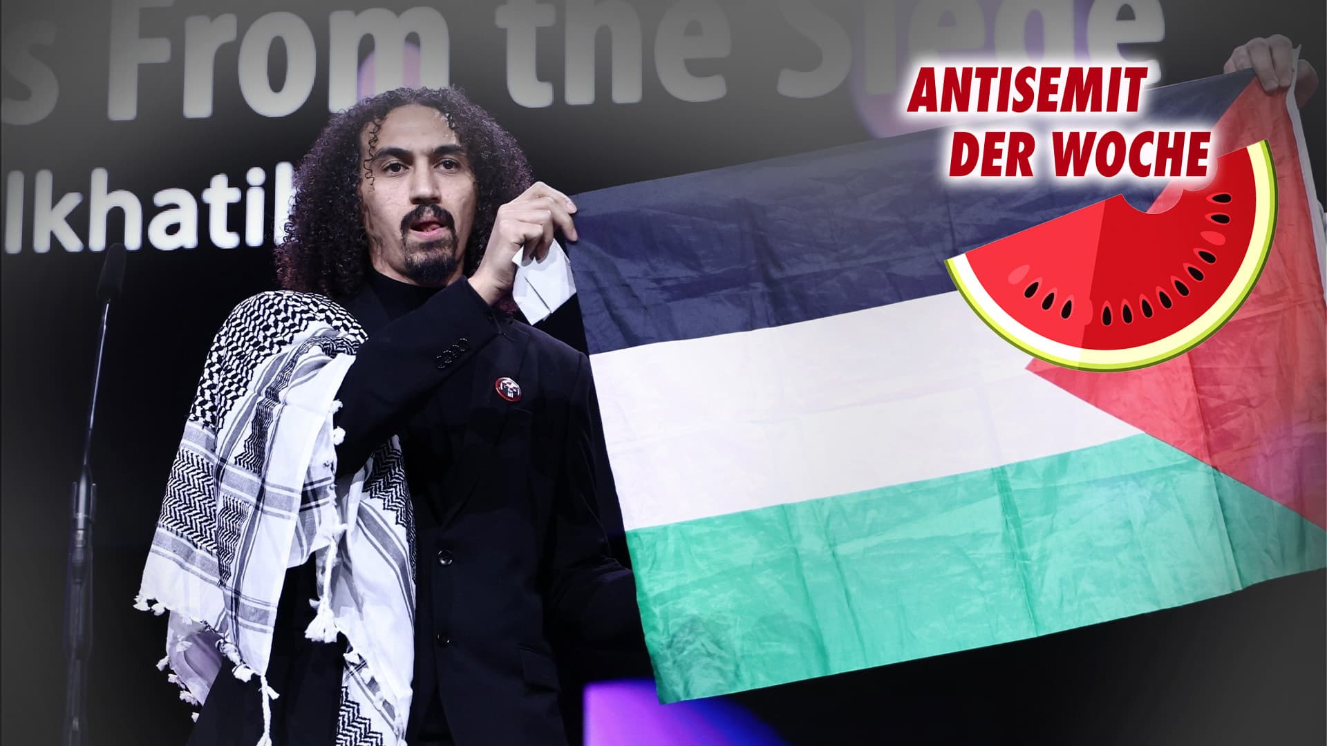 Antisemit der Woche: Filmemacher Abdallah Alkhatib droht uns als „Partner im Genozid in Gaza durch Israel“