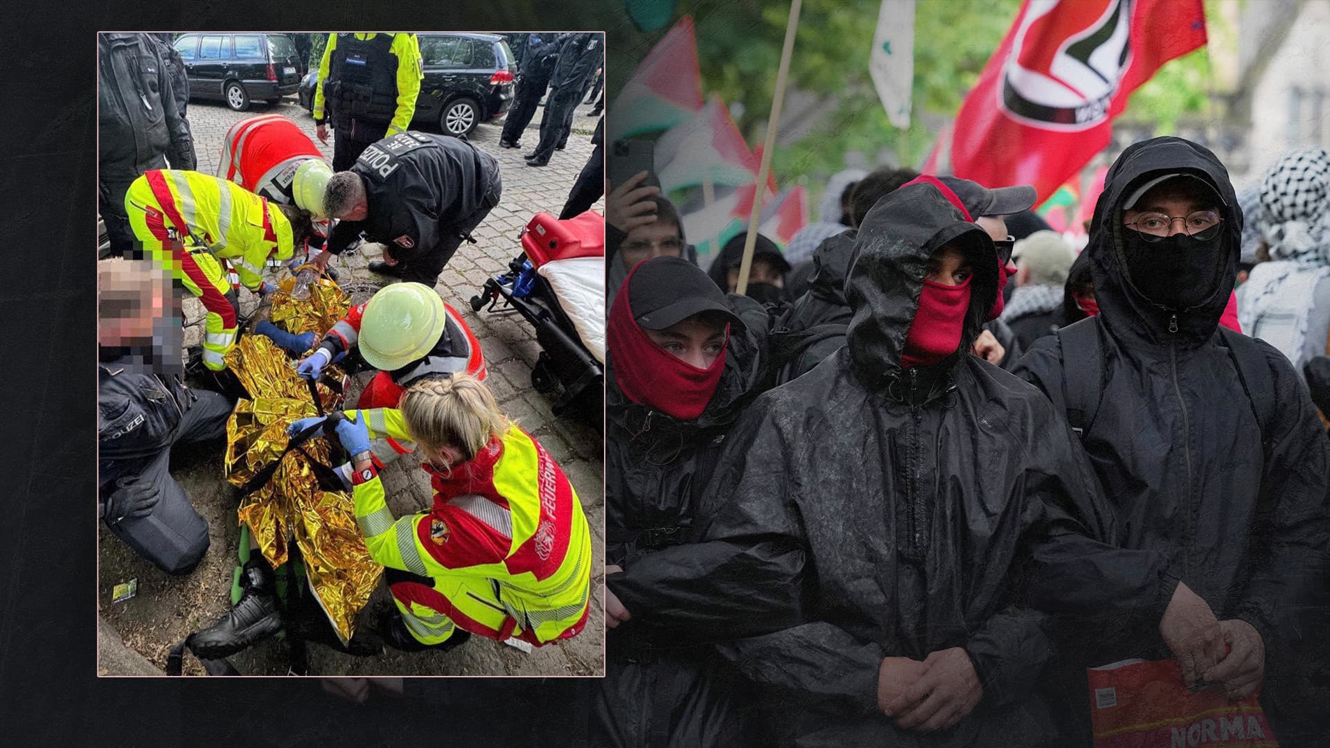 Islamisten traten wie wild auf den Polizisten ein: Beamter schwer verletzt bei Judenhasser-Demo in Berlin