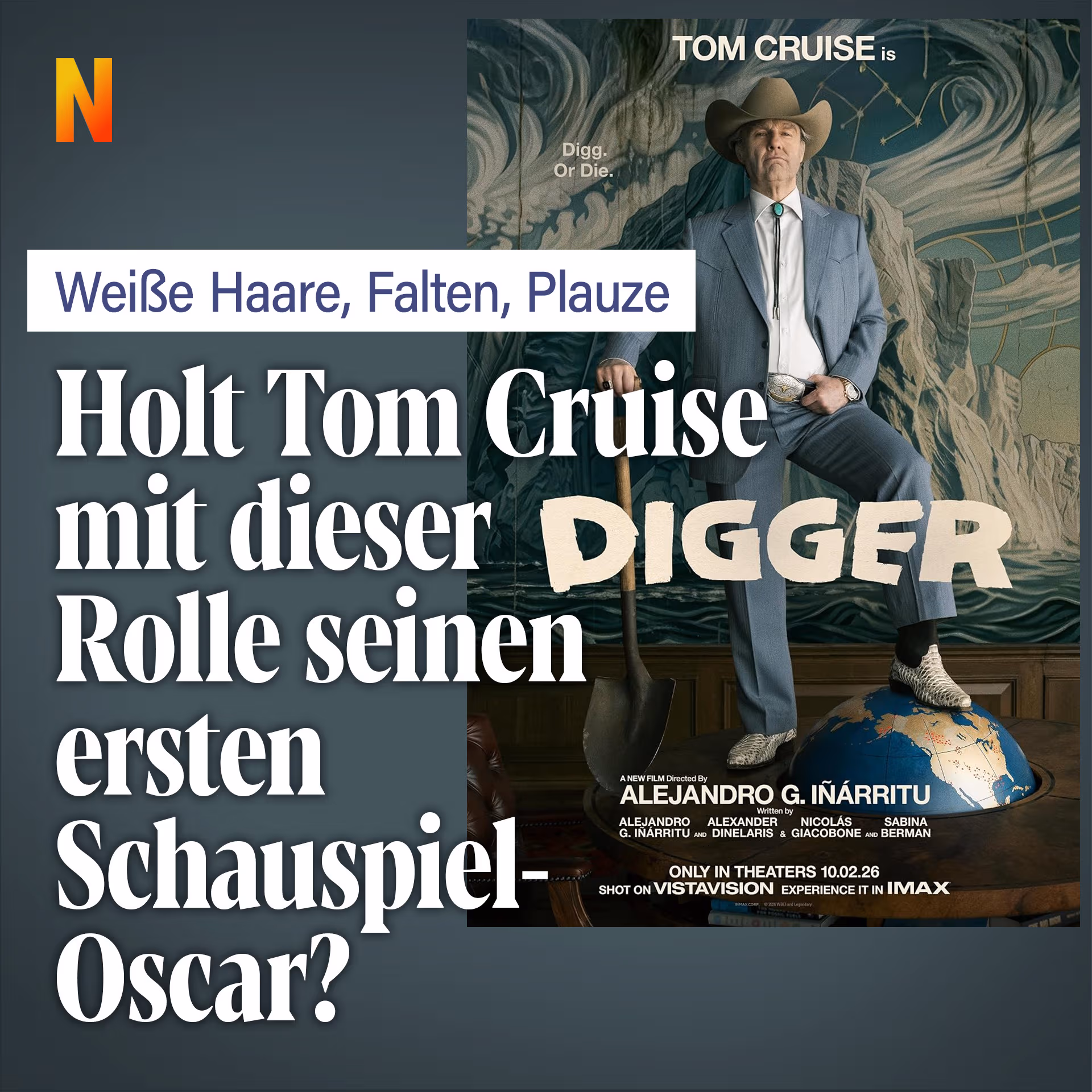 Holt Tom Cruise mit dieser Rolle seinen ersten Schauspiel-Oscar?
