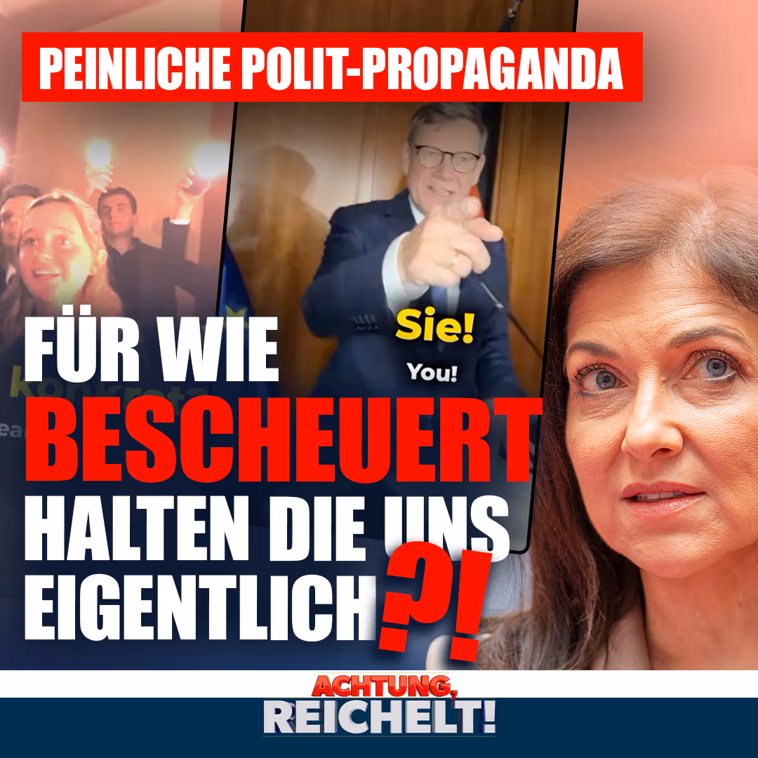 Peinliche Polit-Propaganda – für wie bescheuert halten die uns eigentlich?!
