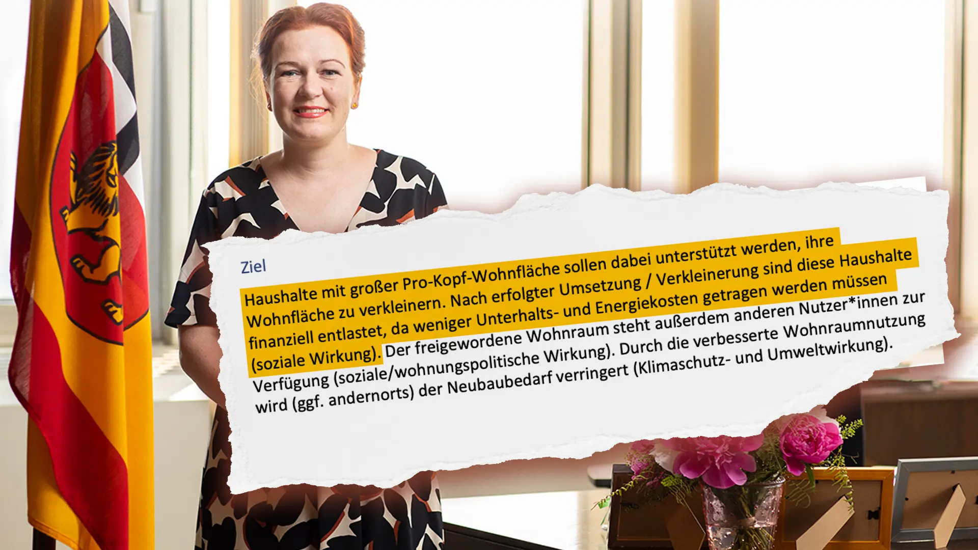 Grüne Regierung will Menschen aus ihren Wohnungen verdrängen – und eine Wohnflächensteuer wird auch geprüft