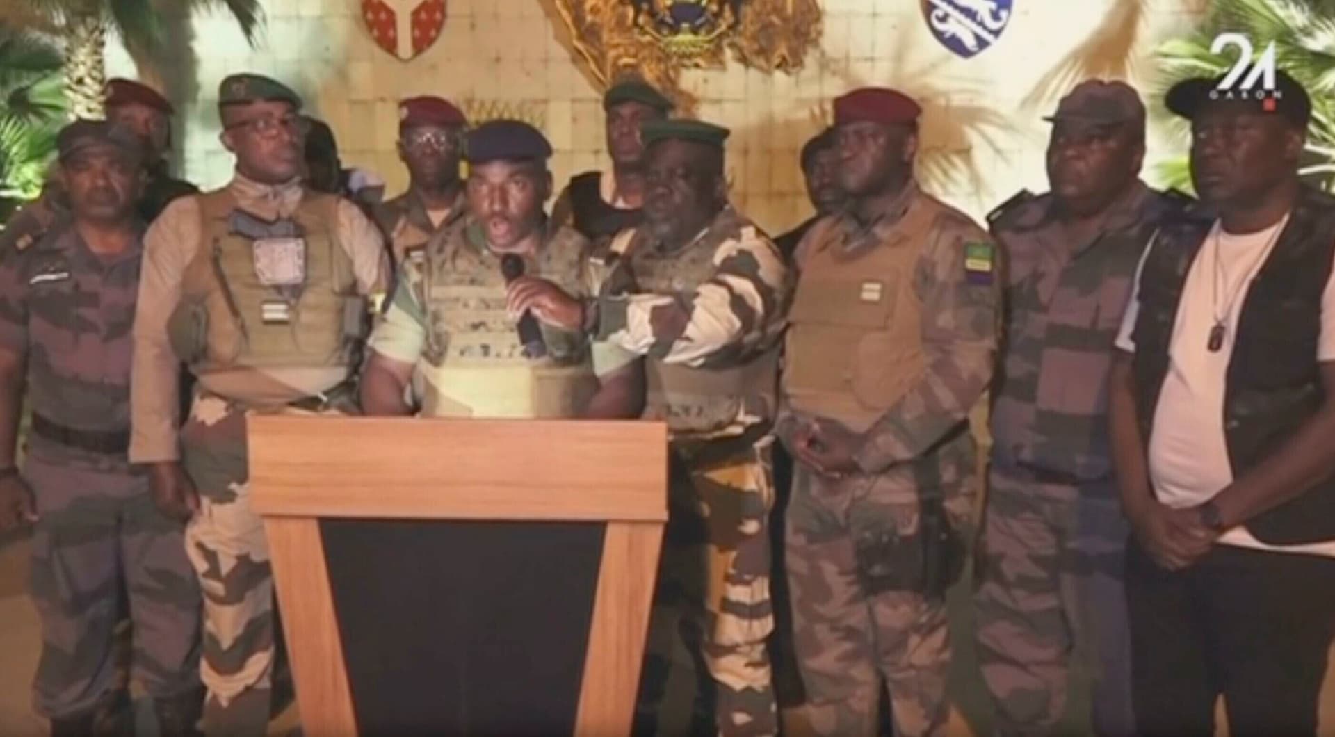 Militärputsch in Gabun: Afrikanische Union und Frankreich verurteilen Vorgehen