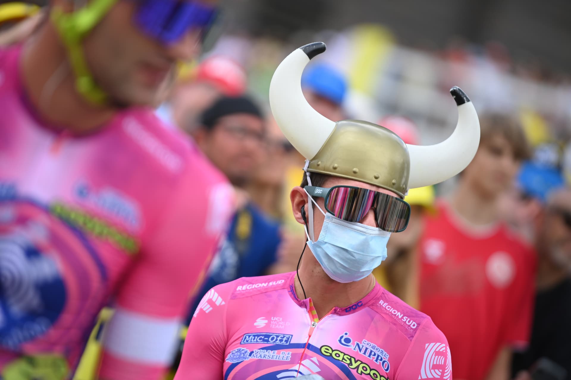 Merkwürdige Regelung: Bei der Tour de France herrscht Maskenpflicht