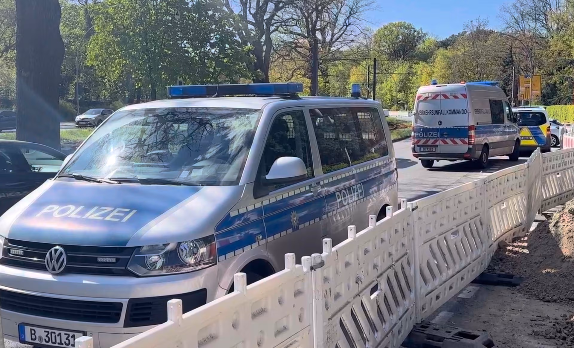 Berlin: Polizei schießt auf Autodieb