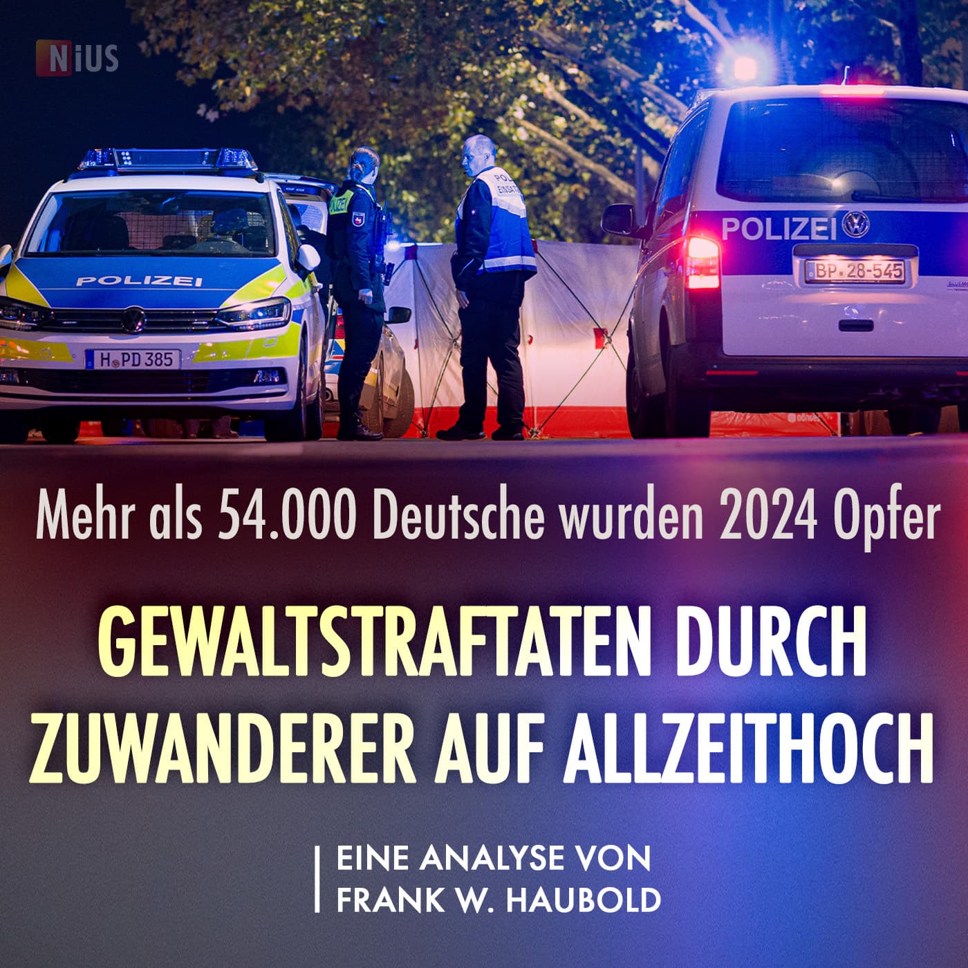BKA-Bundeslagebild: Gewaltstraftaten durch Zuwanderer auf Allzeithoch