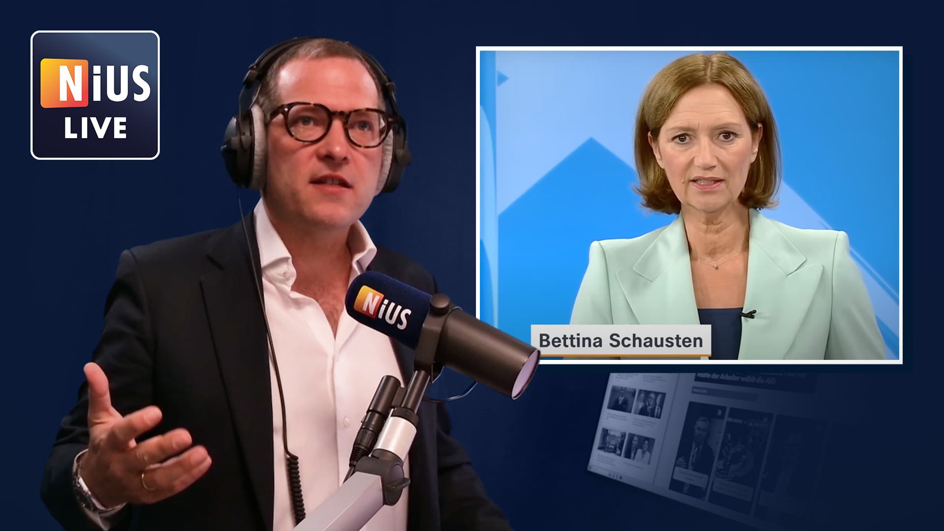NIUS Live: „Diese Rhetorik ist die übelste öffentlich-rechtliche Holocaust-Relativierung, die ich jemals gesehen habe!“