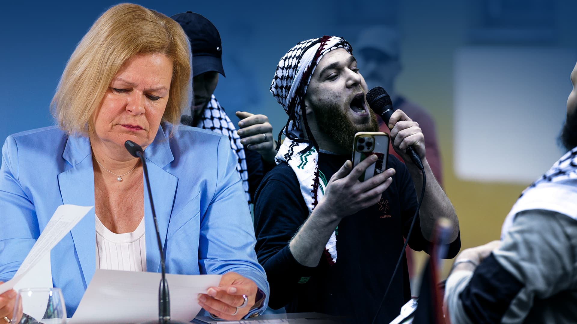 Judenhass von Muslimen: So falsch ist Faesers wichtigste Zahl bei politischer Gewalt