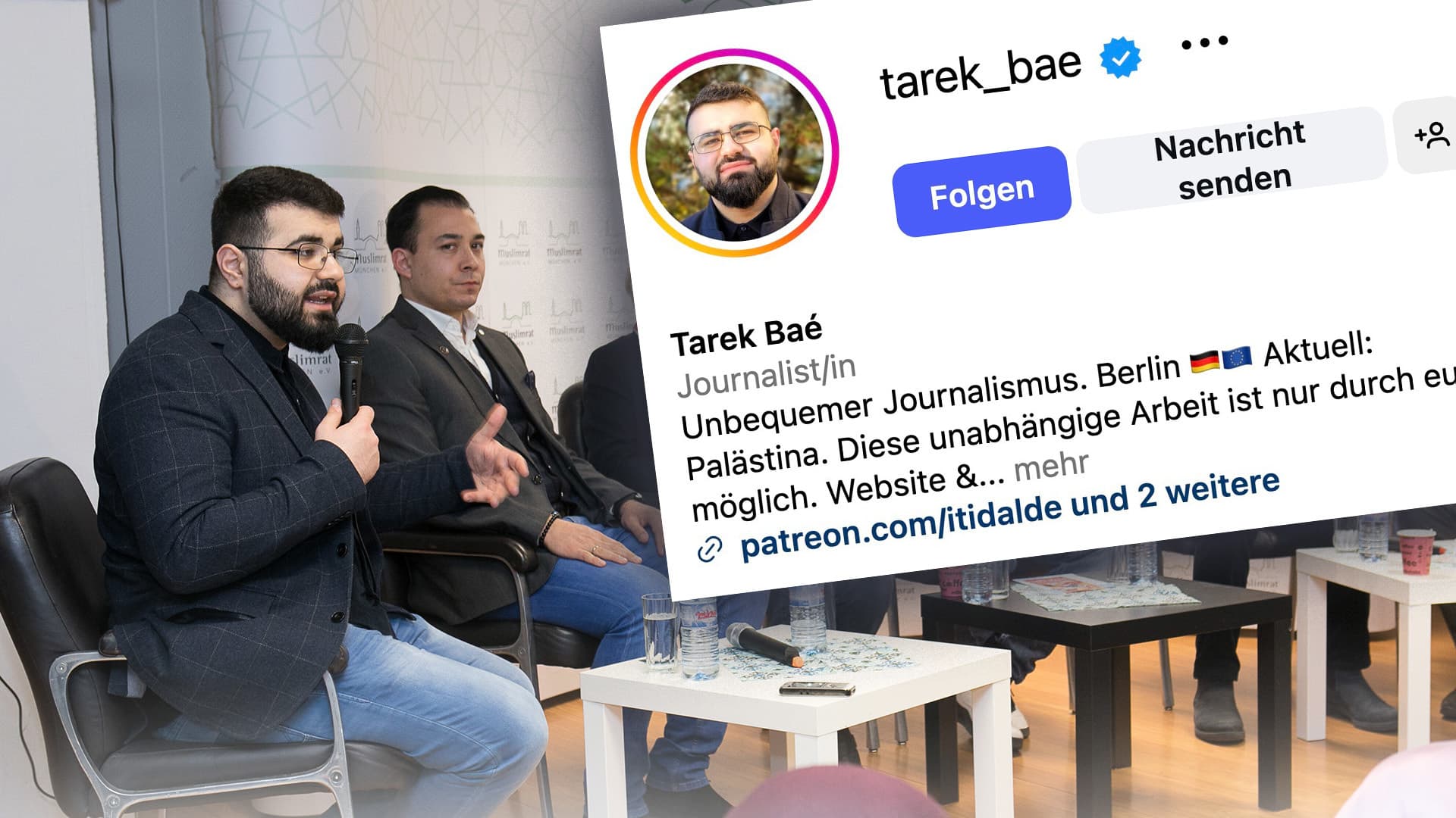 Islamismus, Israelhass, Fake-News: Wer ist Deutschlands gefährlichster Pseudo-Journalist Tarek Baé?
