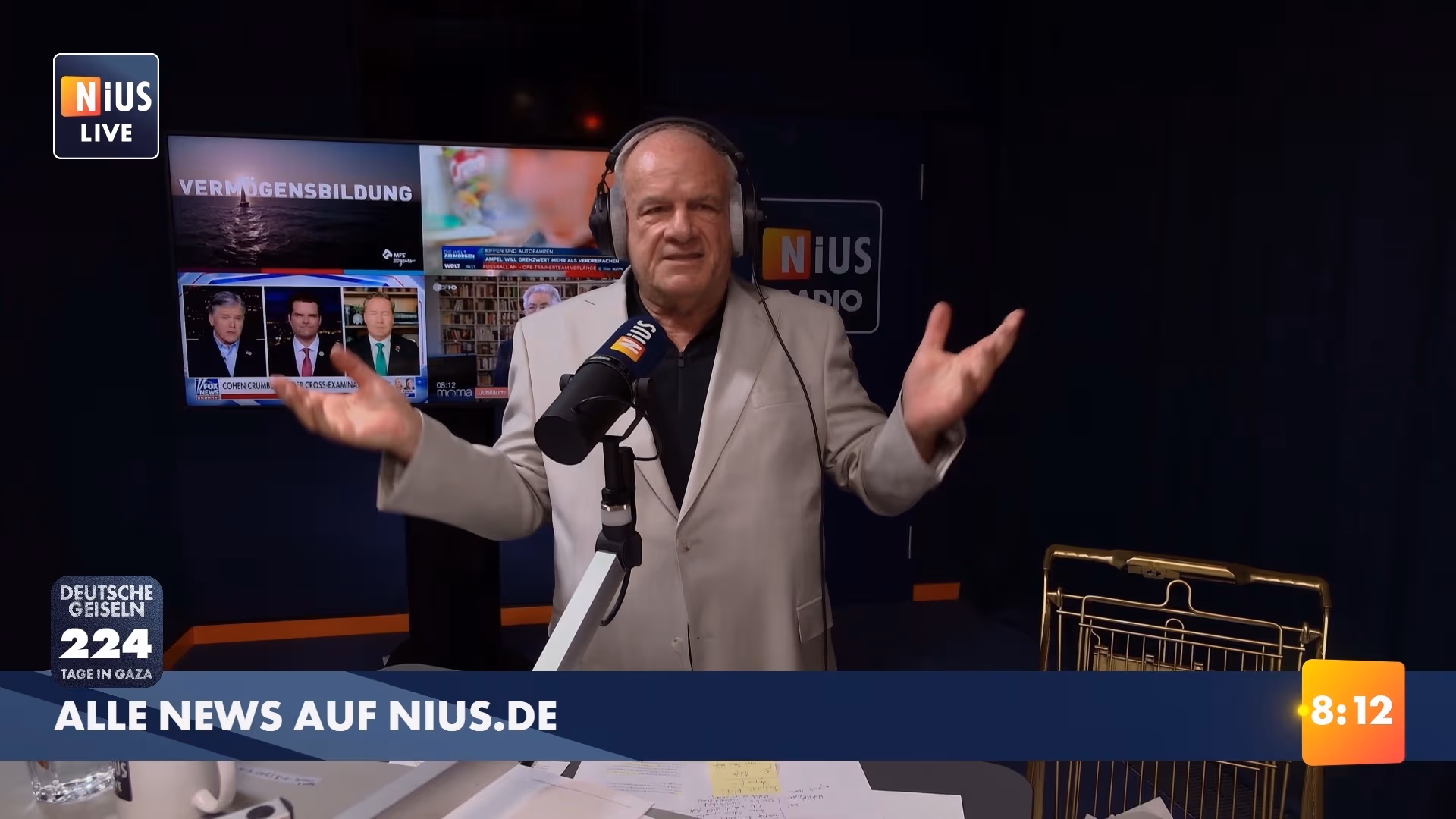 ZDF-Urgestein Peter Hahne: „Deutschland ist eine Gefahr für die Welt“