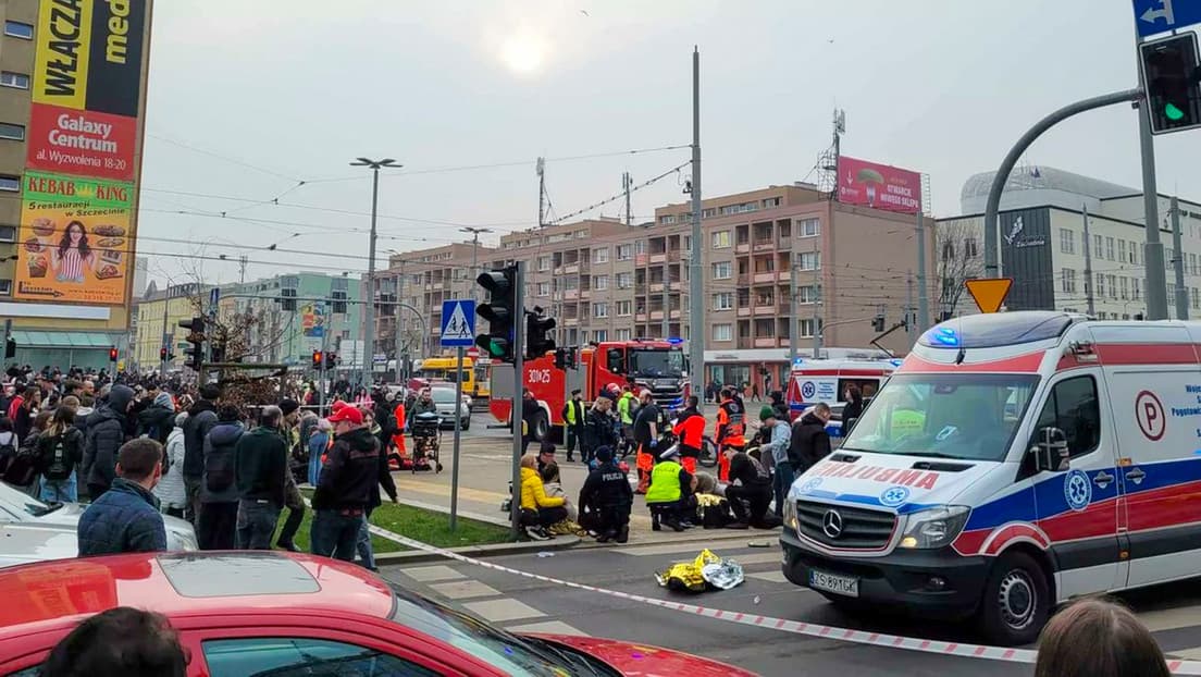 17 Verletzte bei Amokfahrt in Stettin: Fahrer festgenommen