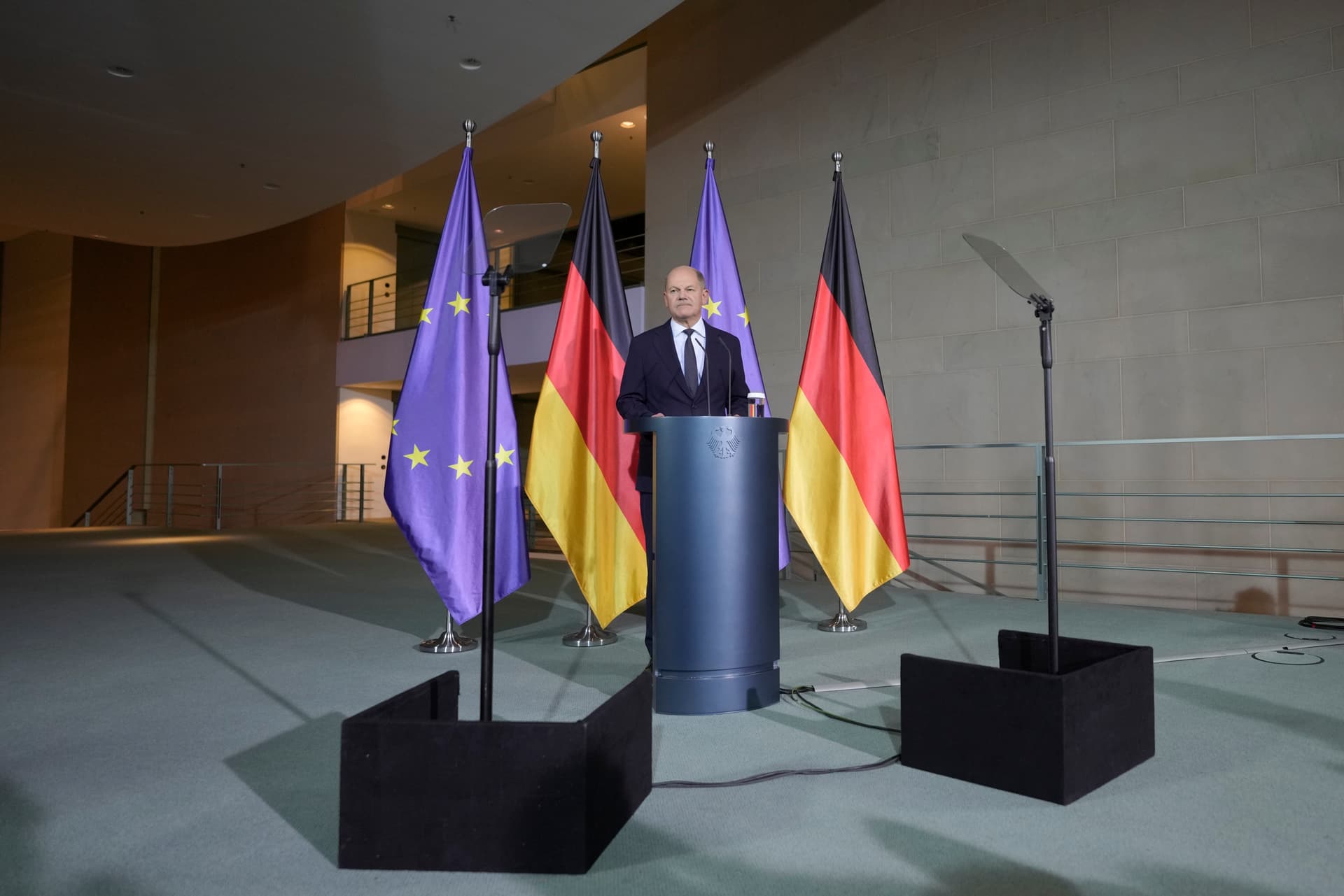 Ein kleiner Mann: Über den öffentlichen Untergang von Olaf Scholz