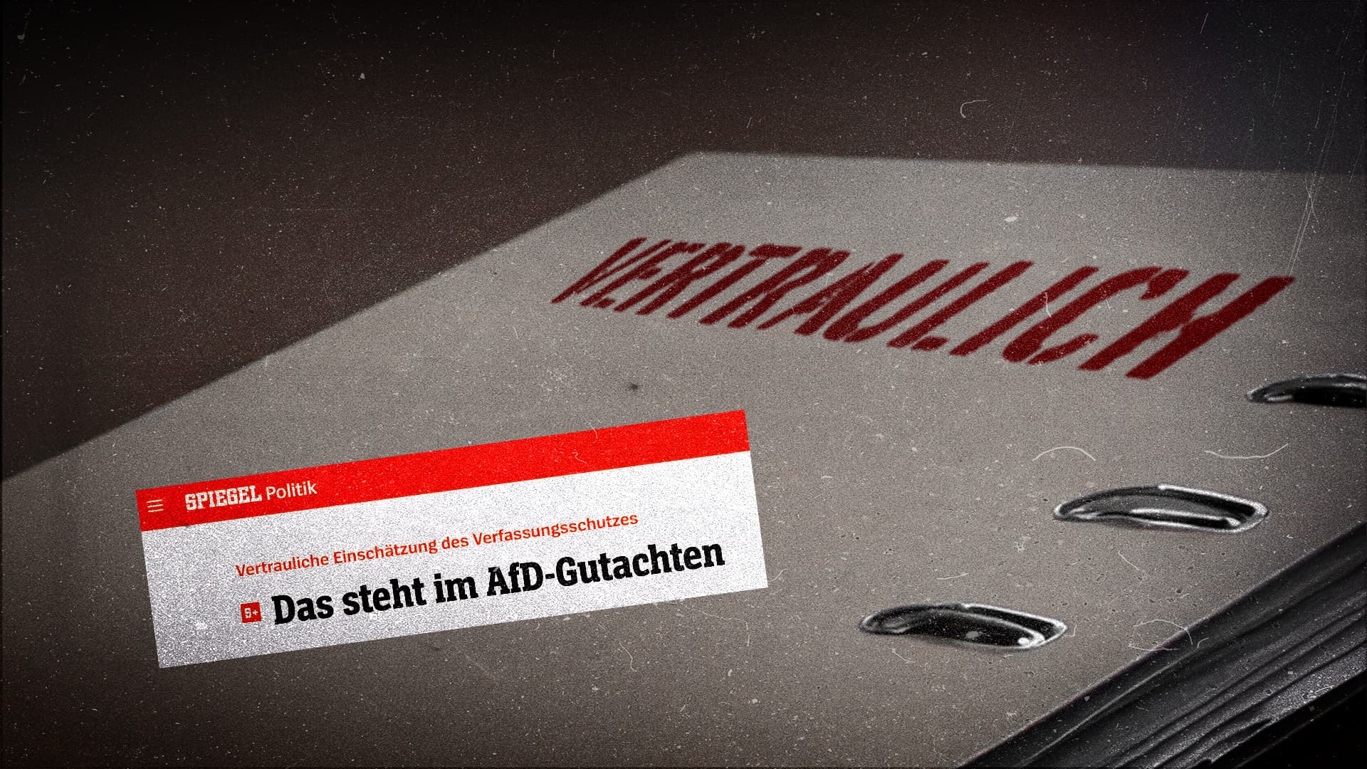 AfD-Einstufung durch Verfassungsschutz: Ein Geheimbericht, der nichts beweist – und ein Spiegel-Artikel, der genau das zeigt