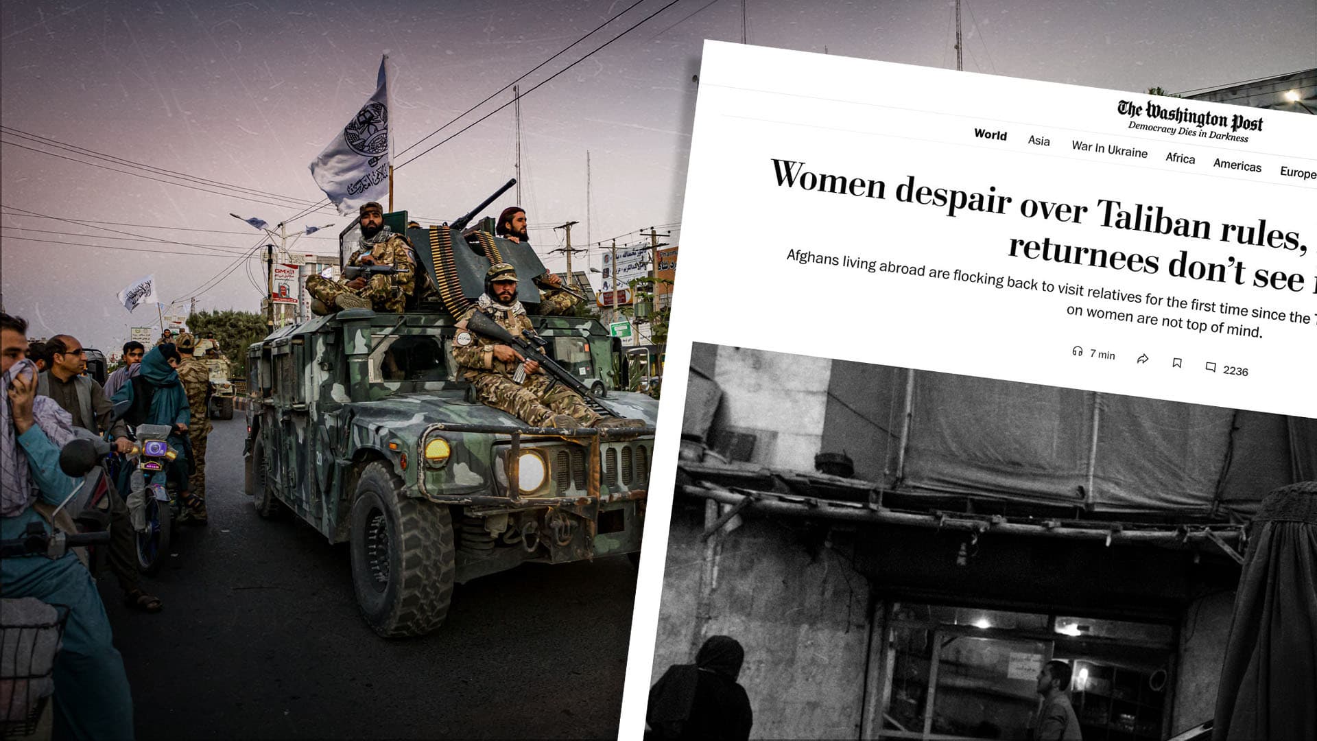 „Lebensqualität unter den Taliban besser als in Deutschland“: Washington Post zeigt Afghanistan als Rückkehrer-Paradies und Urlaubsziel