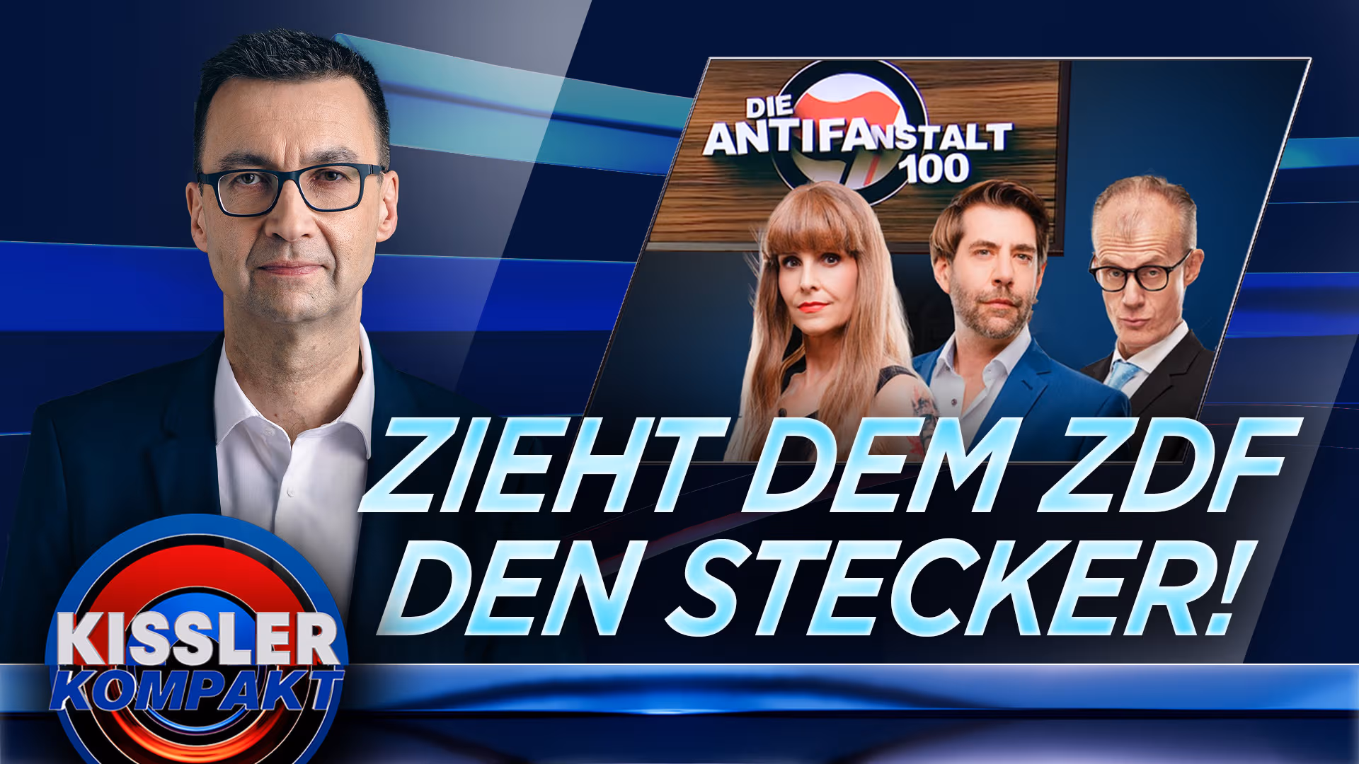 Antifa und linke Gewalt: "Die Anstalt" ist kein Kabarett | KISSLER Kompakt am 22.07