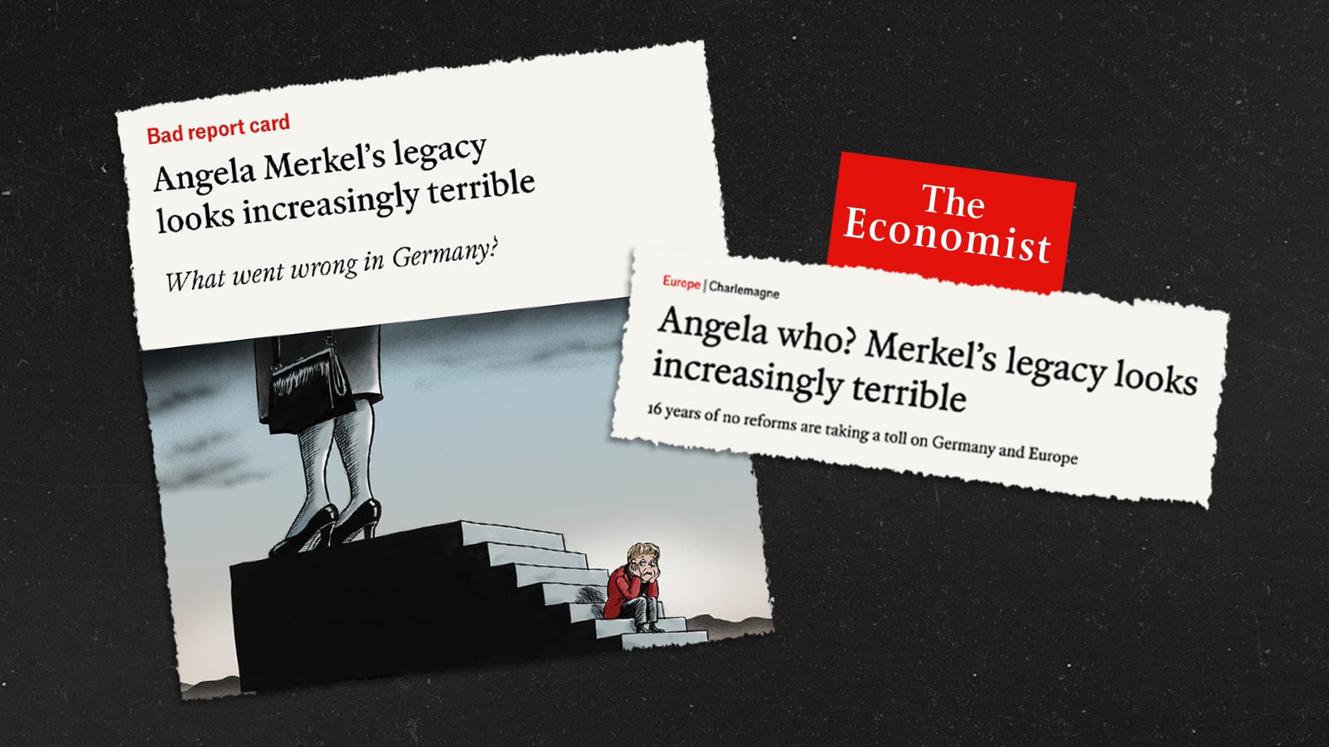 The Economist urteilt: Angela Merkels Vermächtnis erscheint zunehmend „fürchterlich“