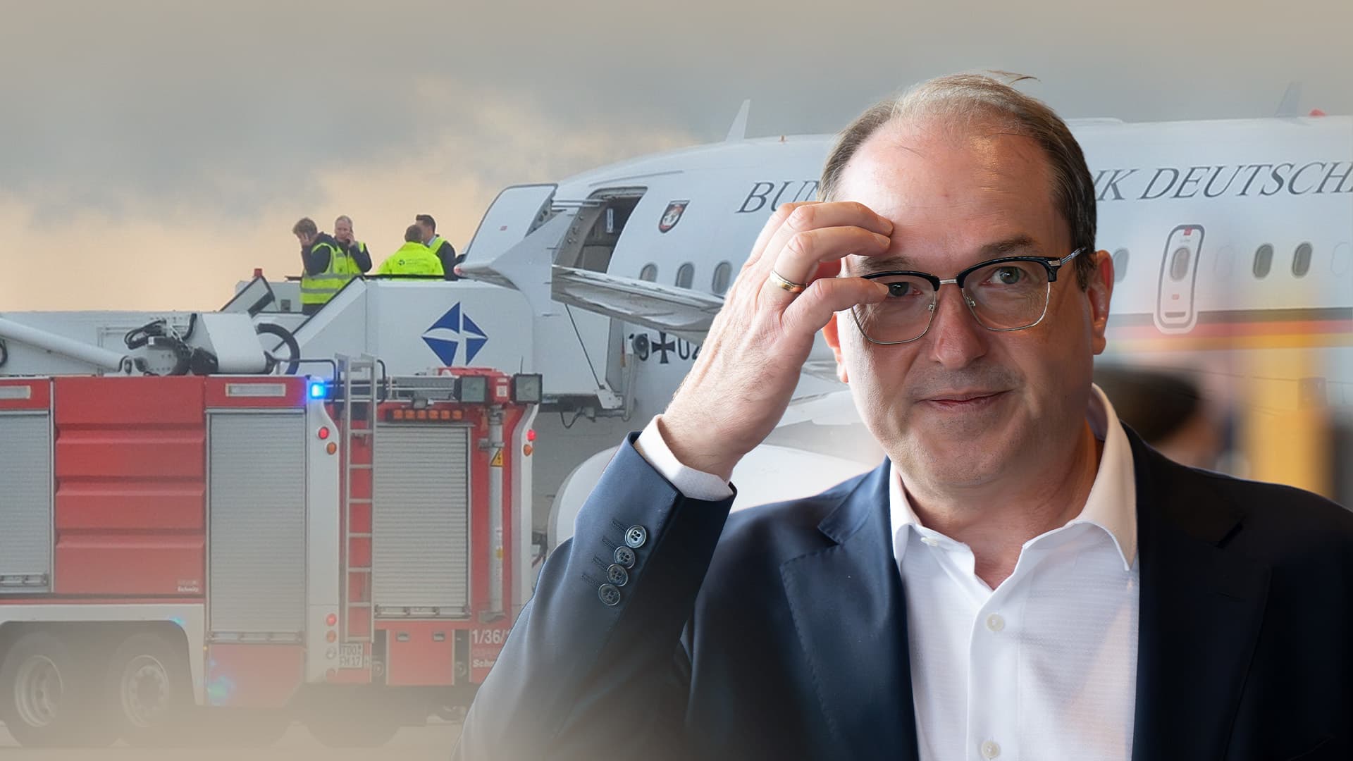 Nach Dobrindt-Flug! Regierungsflieger muss in Leipzig notlanden