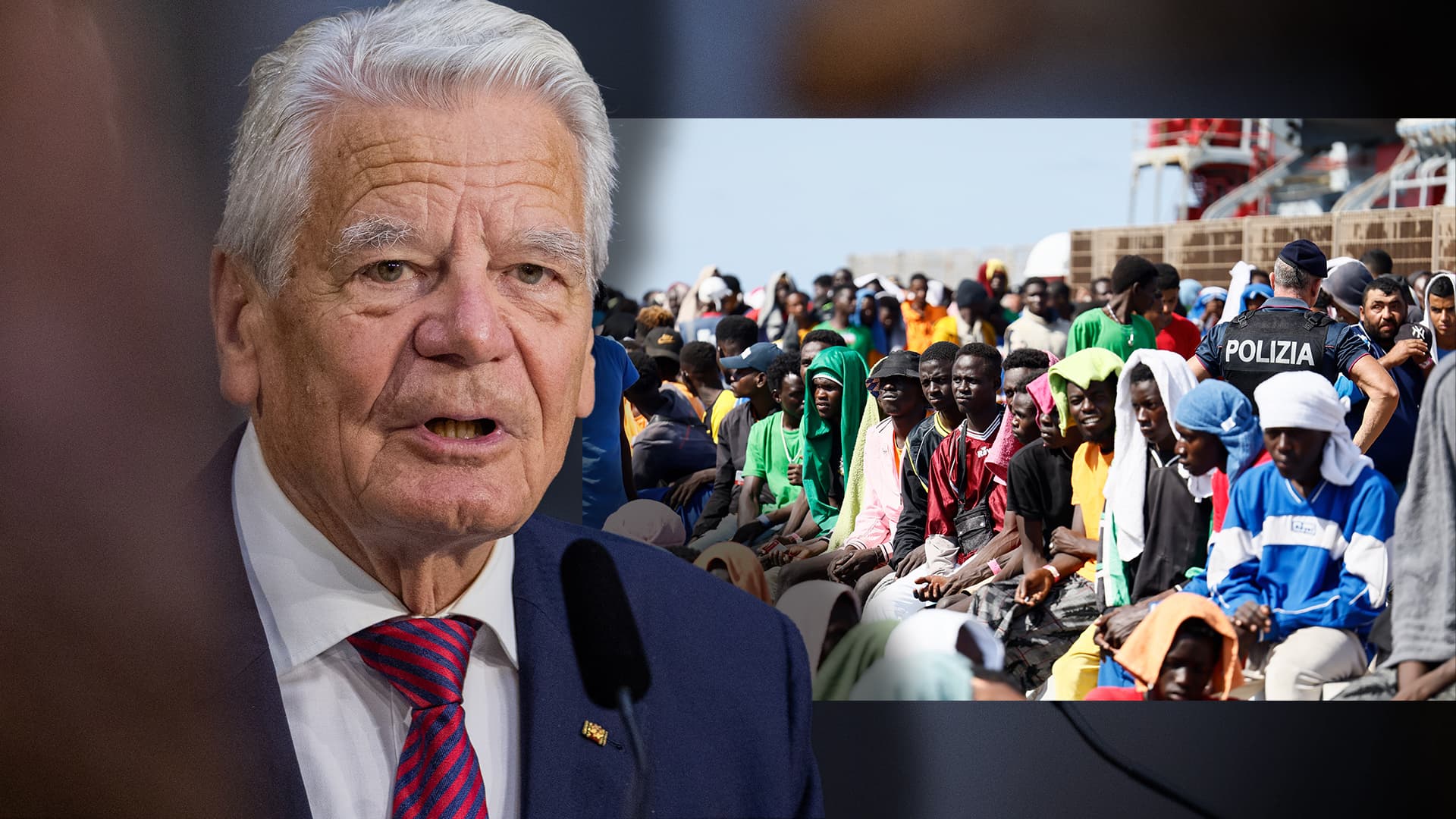„Moralisch nicht verwerflich, politisch geboten“: Gauck fordert Migrations-Begrenzung