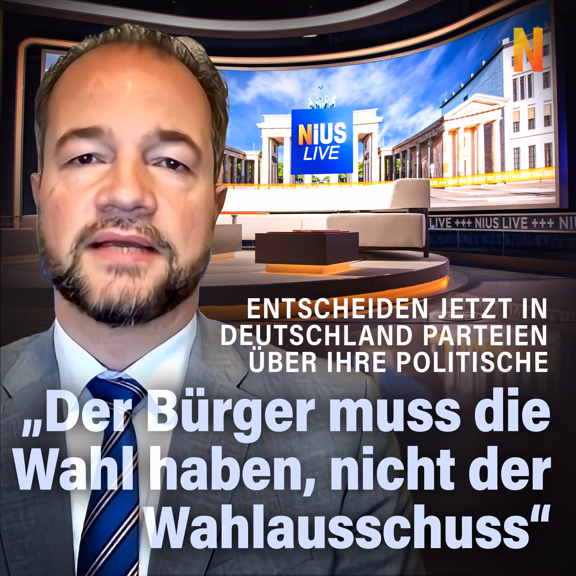 Entscheiden jetzt in Deutschland Parteien über ihre politische Konkurrenz?