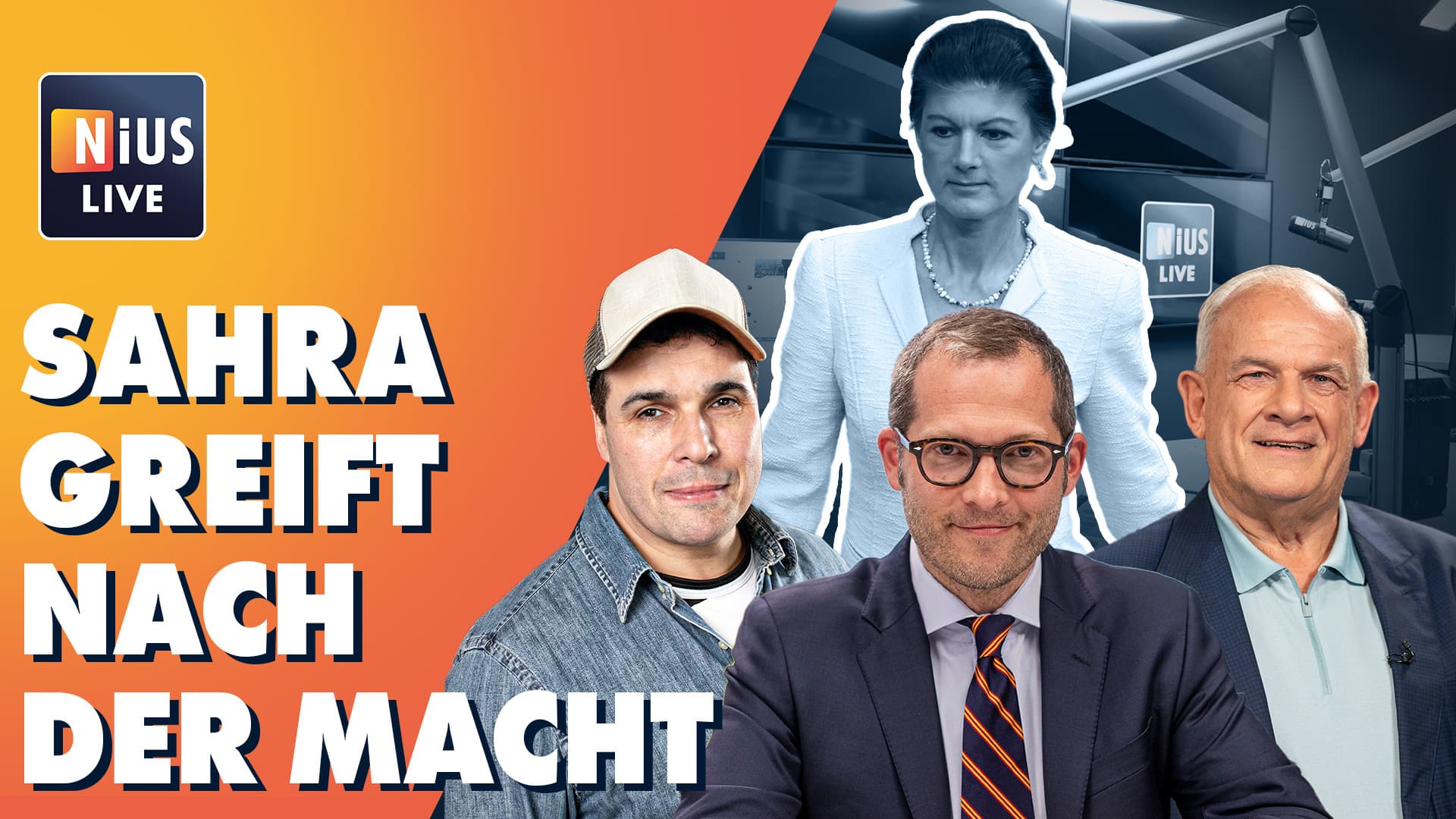 Das war NIUS LIVE zum Exklusiv-Interview mit Sahra Wagenknecht