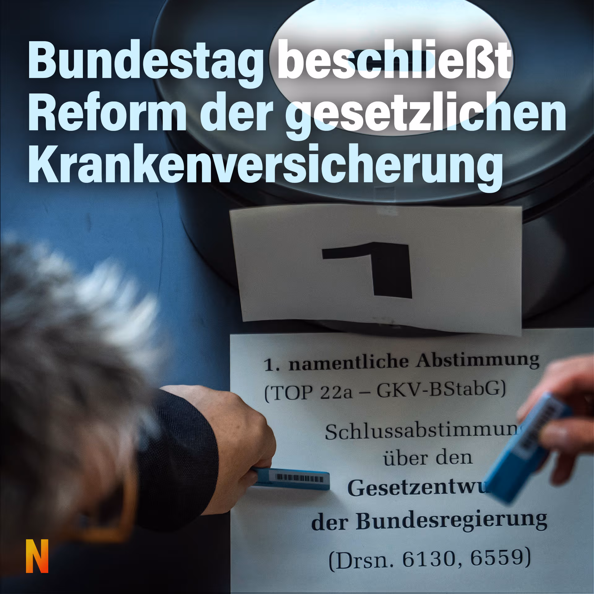 Bundestag beschließt Reform der gesetzlichen Krankenversicherung