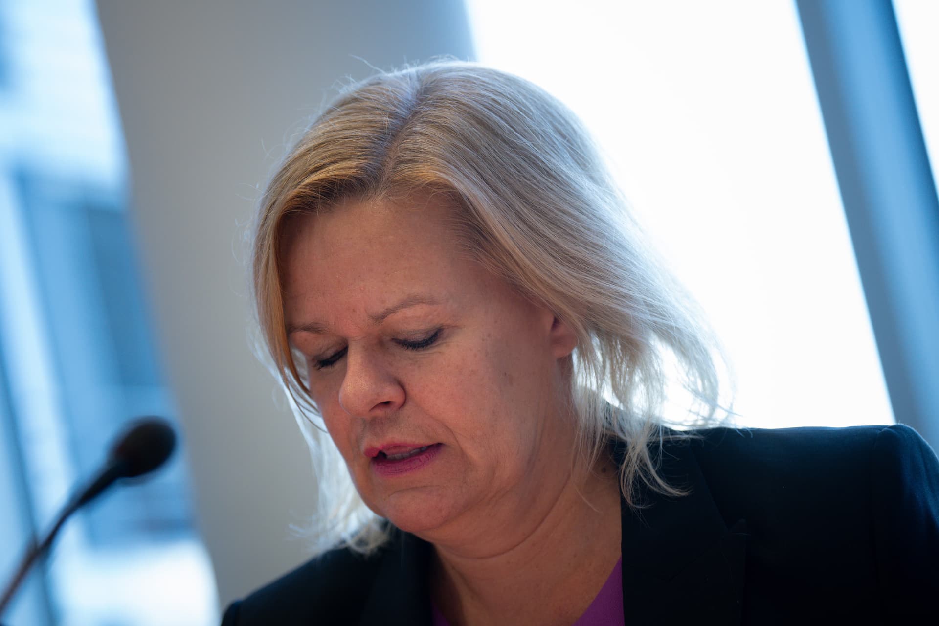 Nach heftiger Kritik: Nancy Faeser lässt Wahlkampf-Video löschen