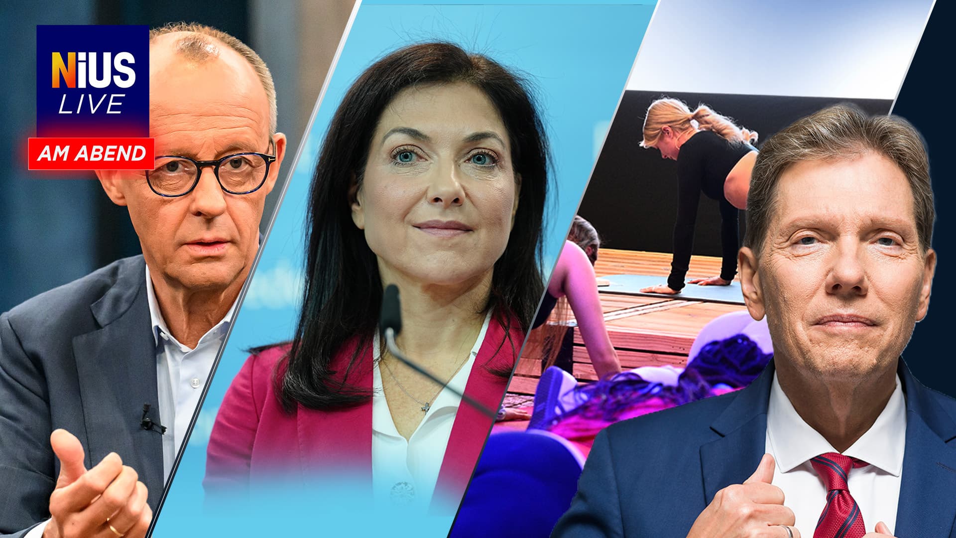 Ab 18 Uhr bei NIUS Live am Abend: Schwarz-Rot in der Krise