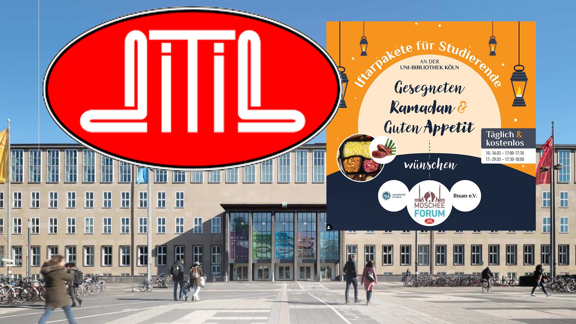 Ramadan-Pakete in der Bibliothek: Uni Köln kooperiert mit Islamisten-Verein