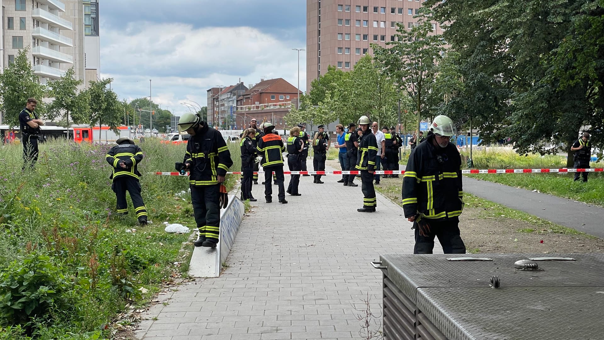 LKA ermittelt wegen Sprengstoff-Anschlag in Hamburg