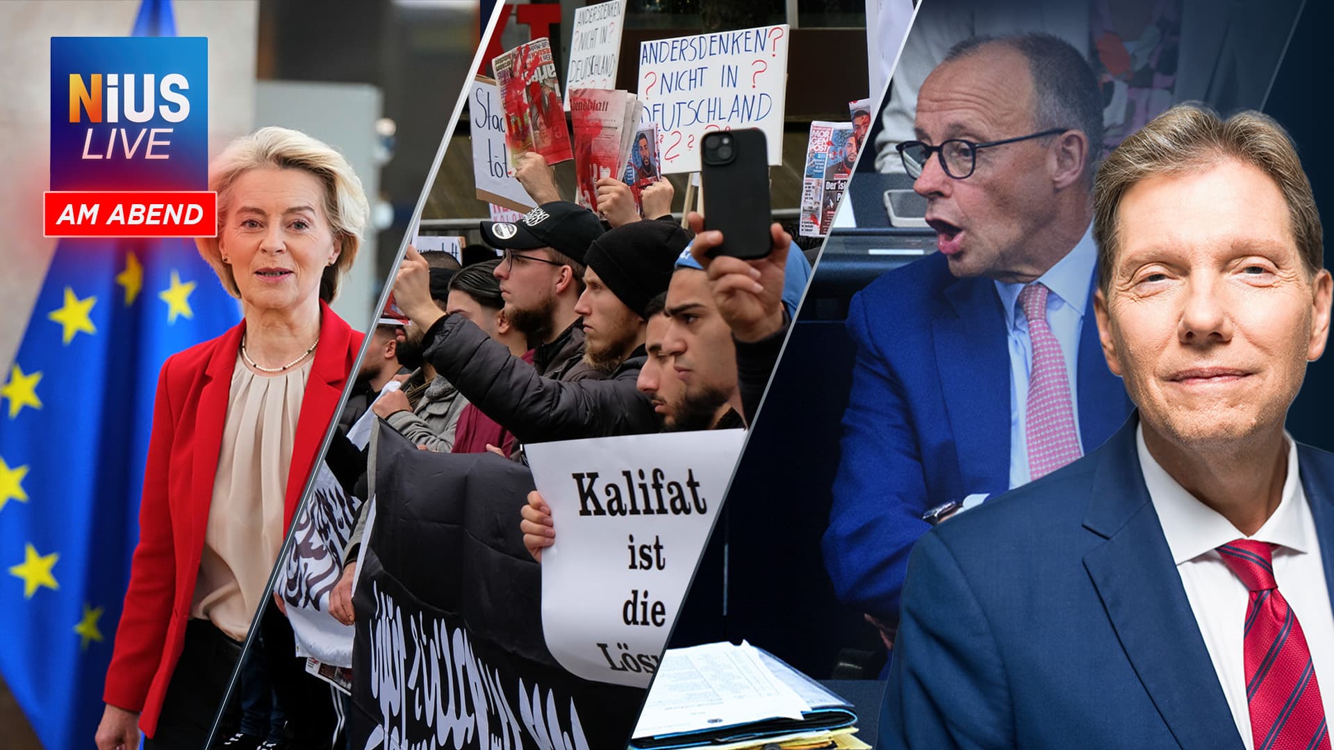 Das war NIUS Live am Abend: EU bringt Wirtschaft in Gefahr!