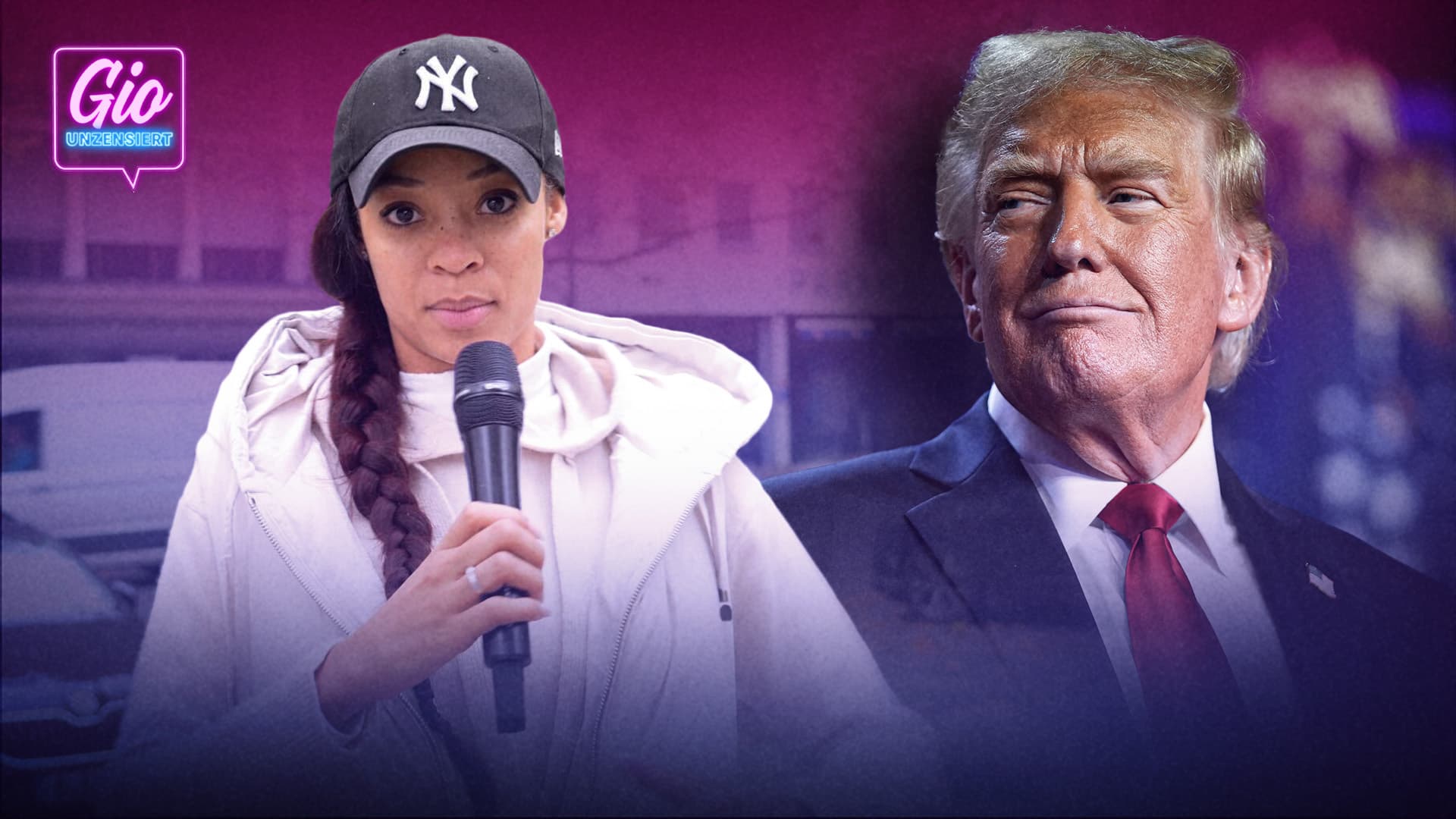 Gio unterwegs: Das denkt Berlin über Trump!