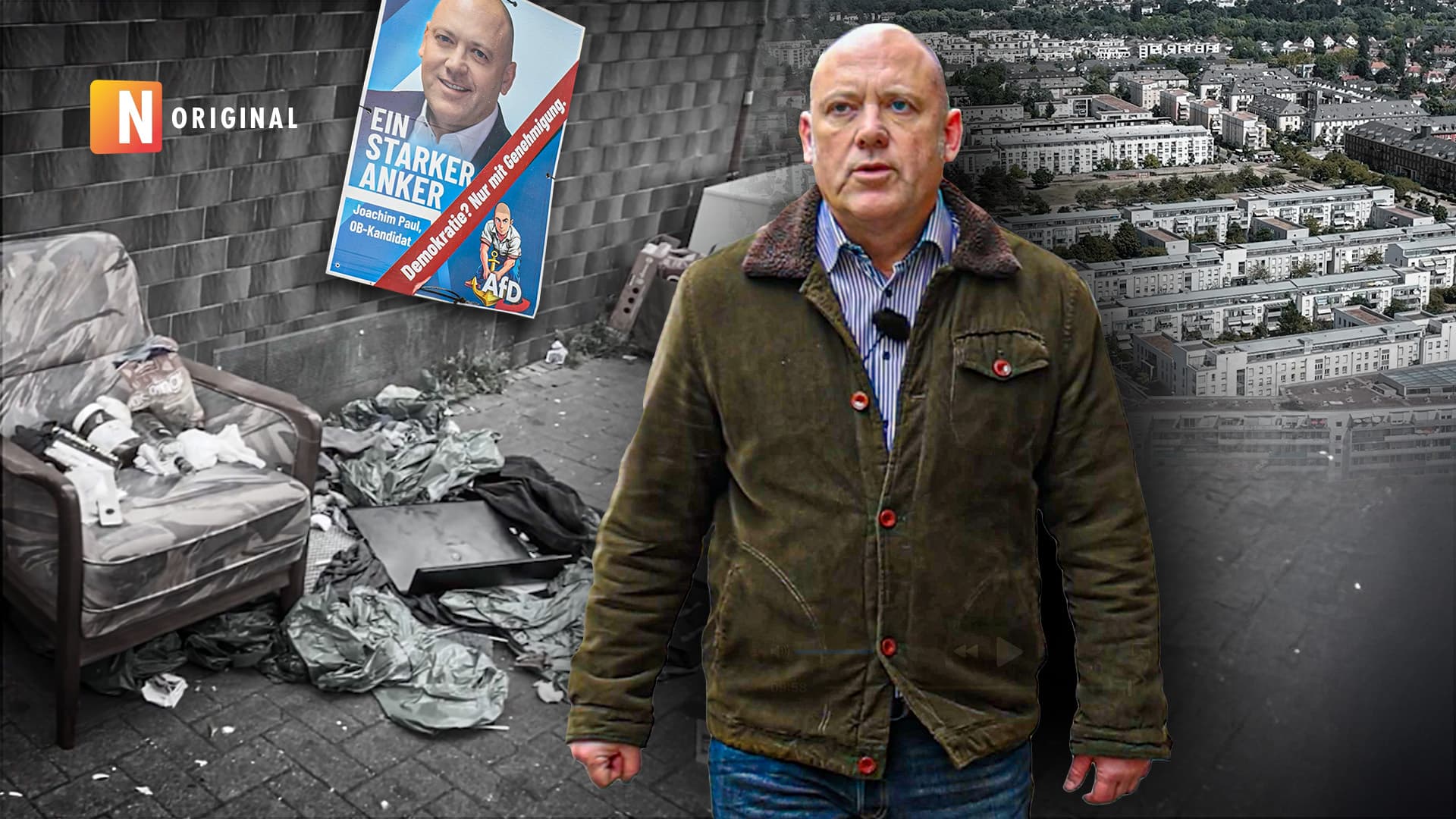 Überfremdung, Gewalt und Niedergang: Auf Spaziergang mit dem verhinderten AfD-Kandidaten Joachim Paul in Ludwigshafen