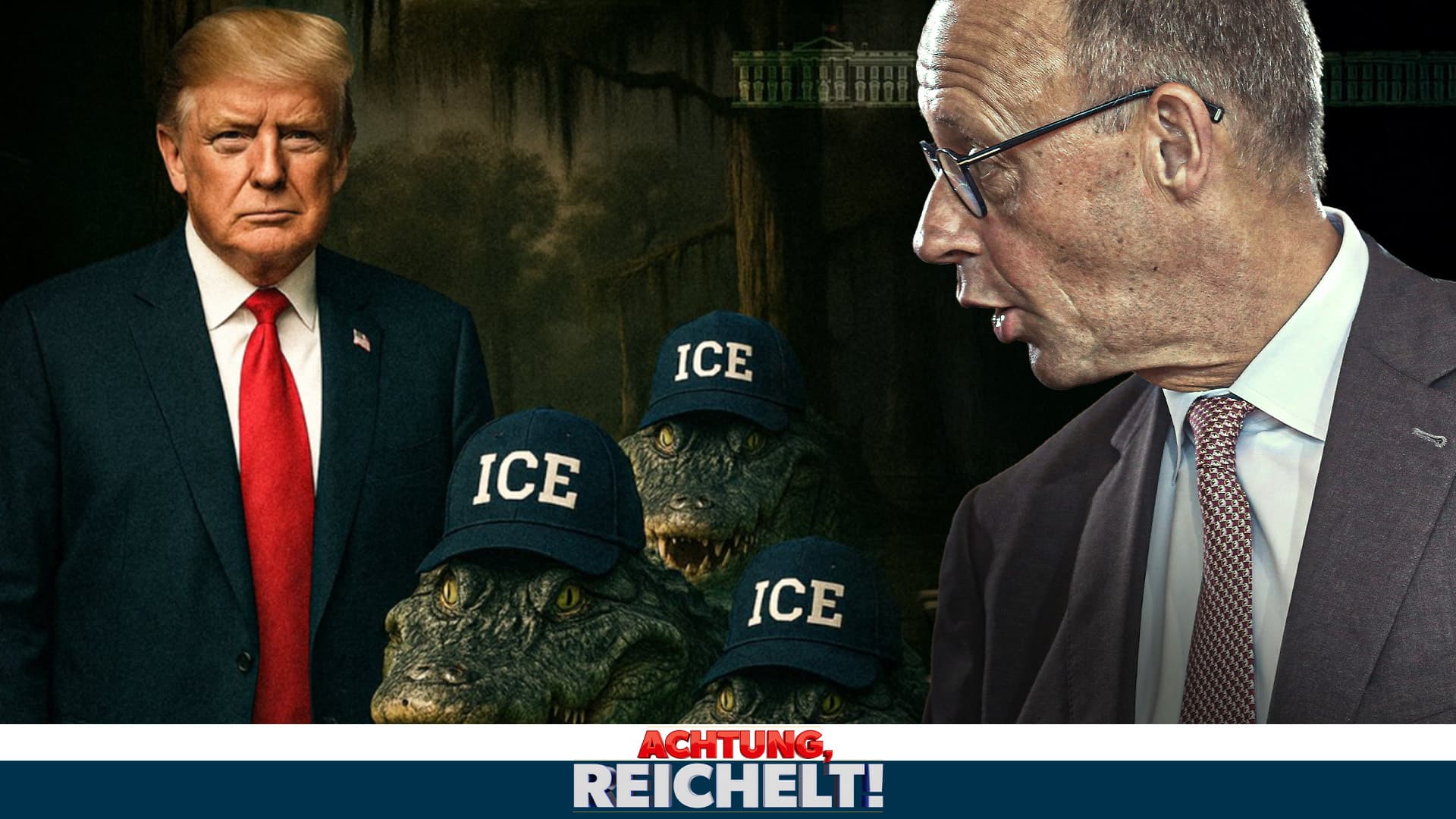 „Alligator Alcatraz“ – Trump zeigt Merz, wie Abschiebung geht!