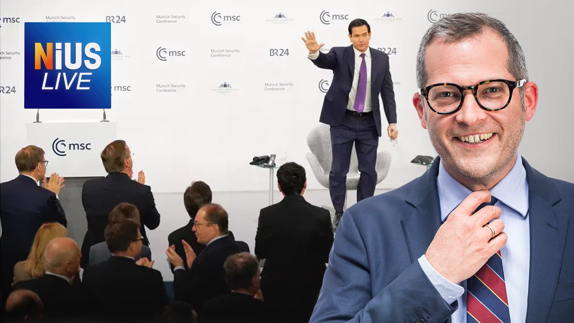 Rubio-Rede auf Münchner Sicherheitskonferenz: Linke klatschten für Migrationskritik und „mehr Öl, mehr Kohle, mehr Gas verbrennen“