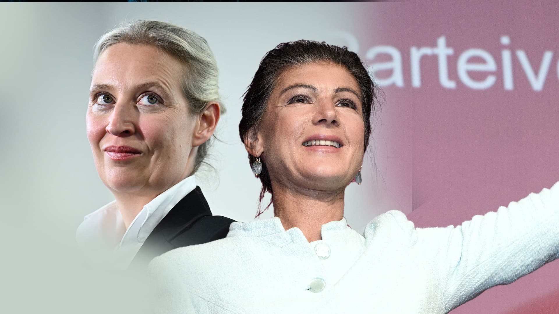 Weidel und Wagenknecht lassen den Osten beben: AfD überall stärkste Kraft, BSW überall zweistellig